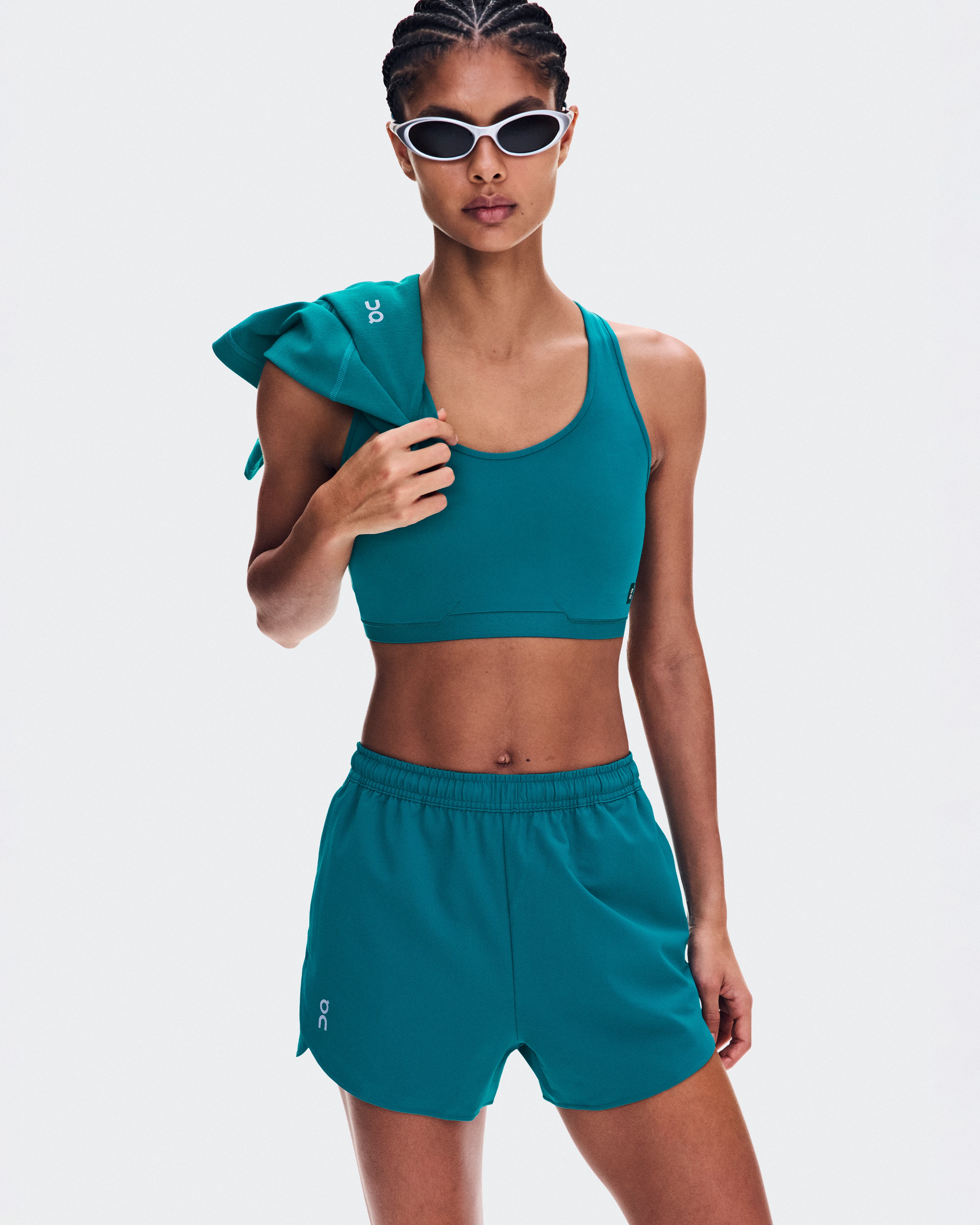 On Train 2-in-1 Shorts Abyss Women Shorts