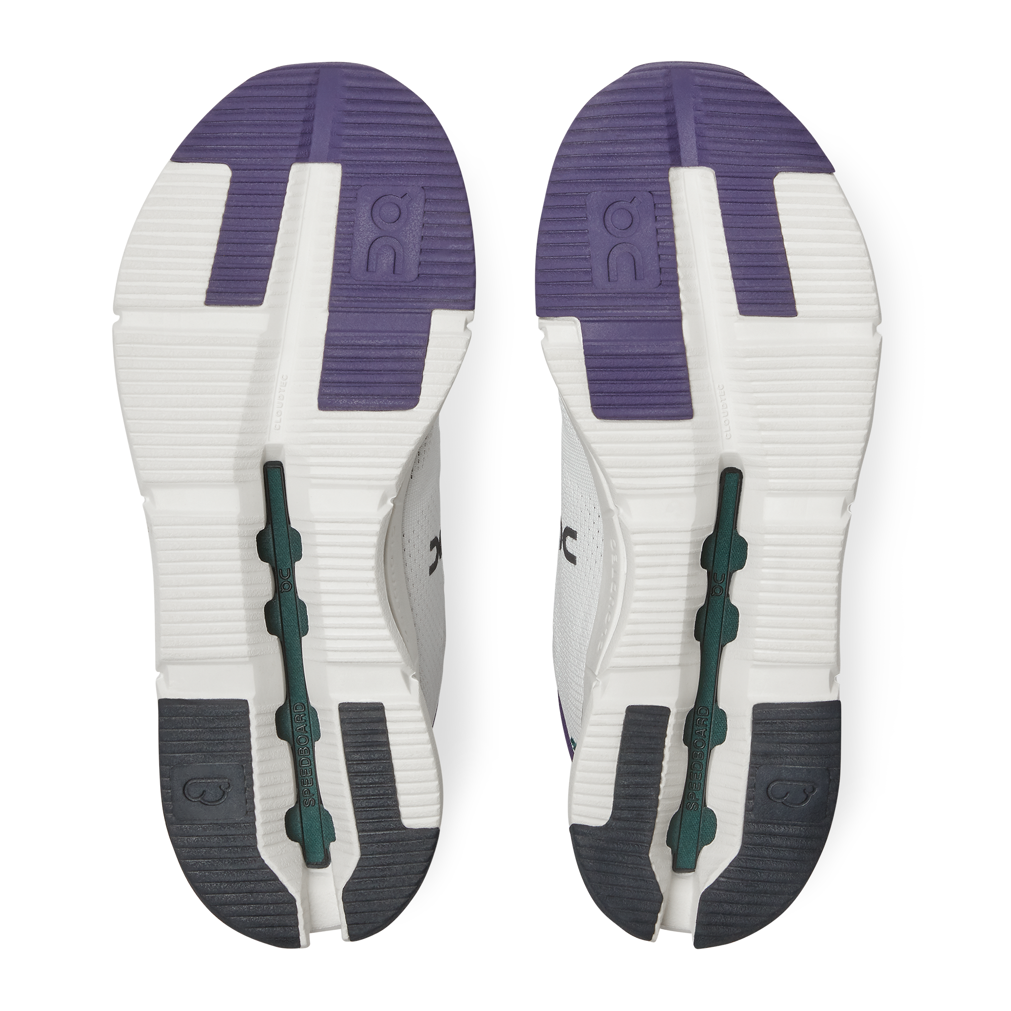 on Running Cloudnova White Violet (Women's)