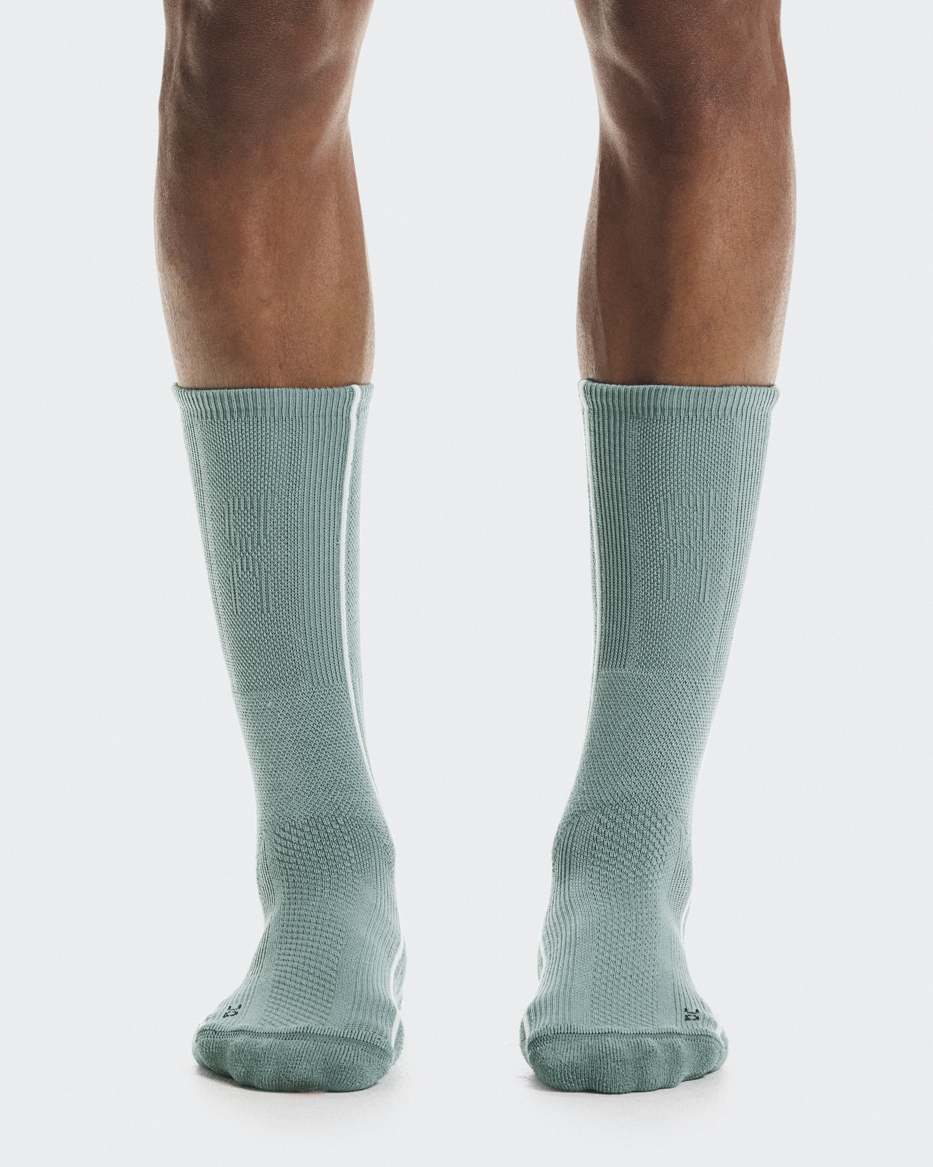 Court Sock High in Tide/Ivory