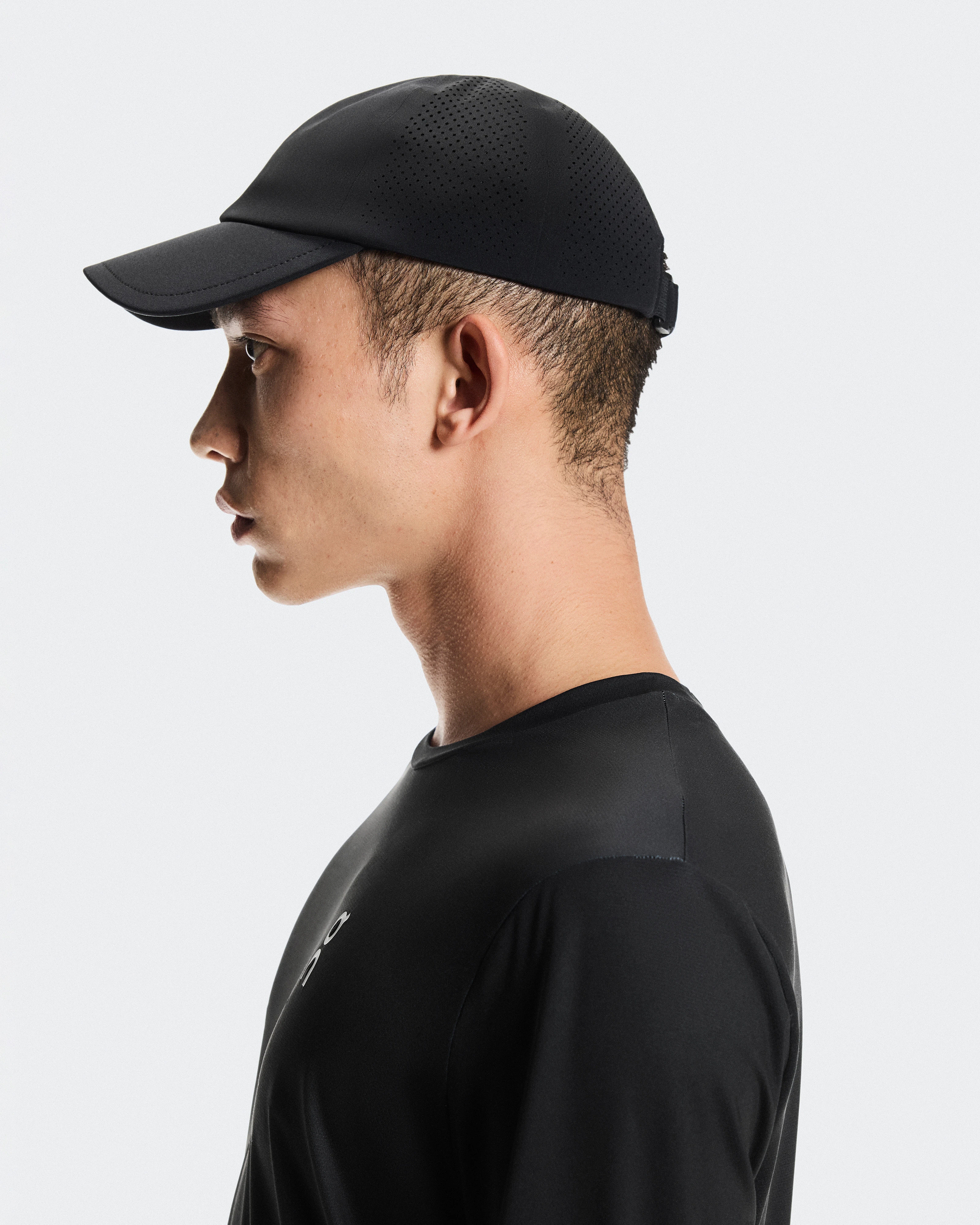 On Court Cap Black & Black Unisex Headwear