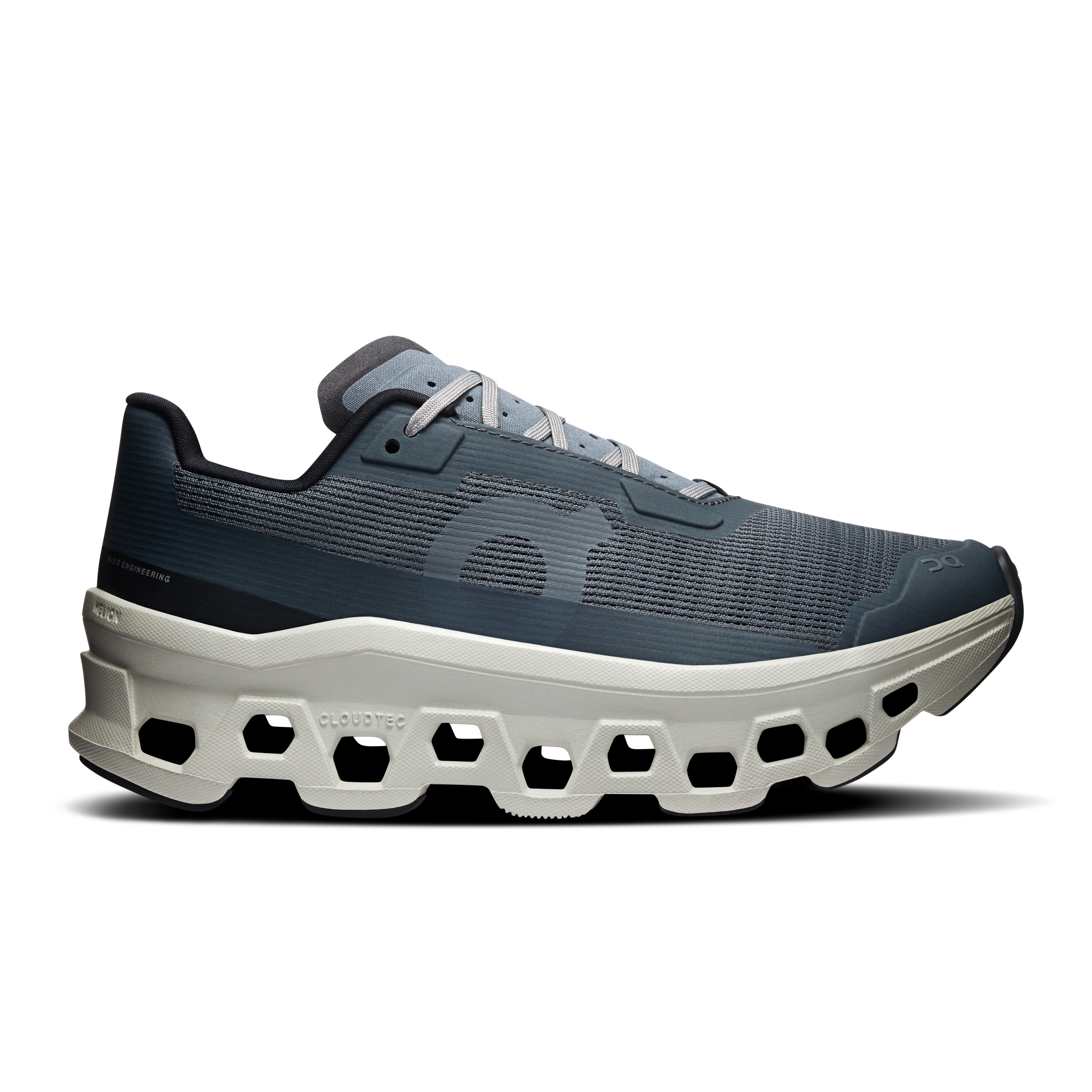 On Cloudmonster Void Grey Women Women – All day movement, CloudTec®, Helion™ superfoam Shoes