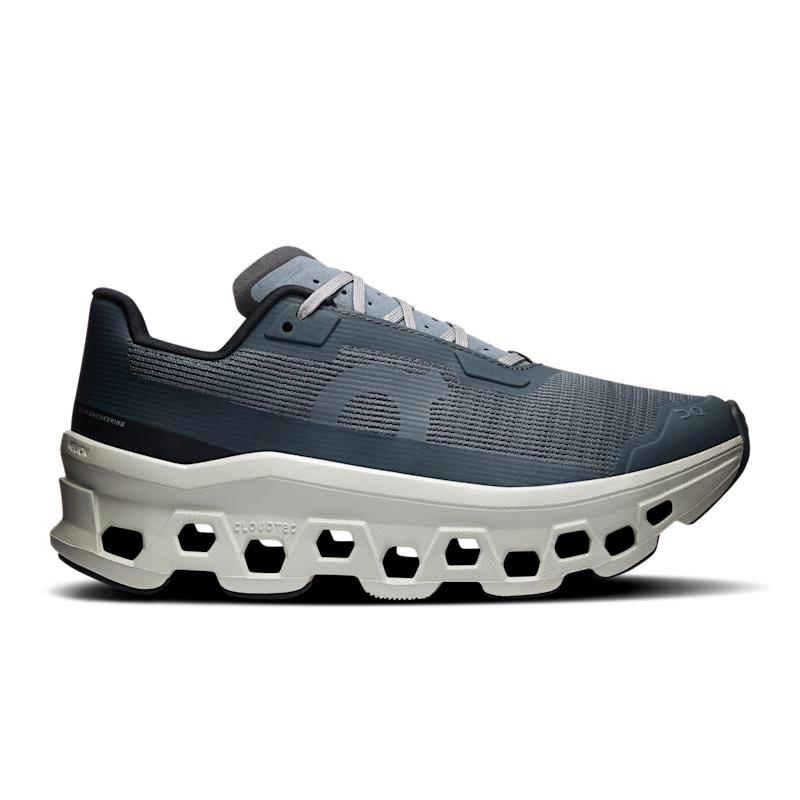On Cloudmonster Void Zapatillas Lifestyle para Mujer en Stone/Glacier, Talla: 41, Polyester Tpu ️