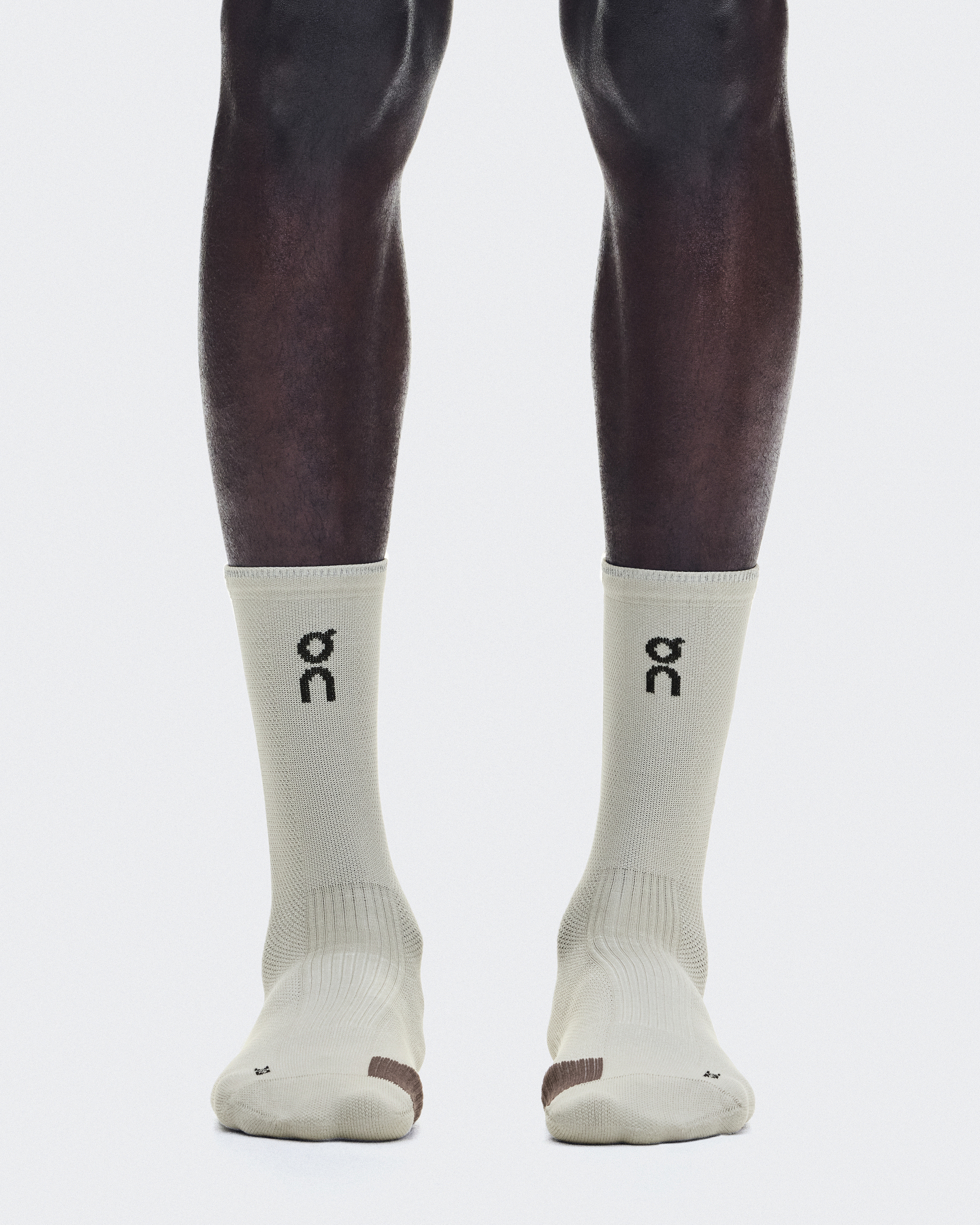 Performance Run Sock High in Brume/Clove