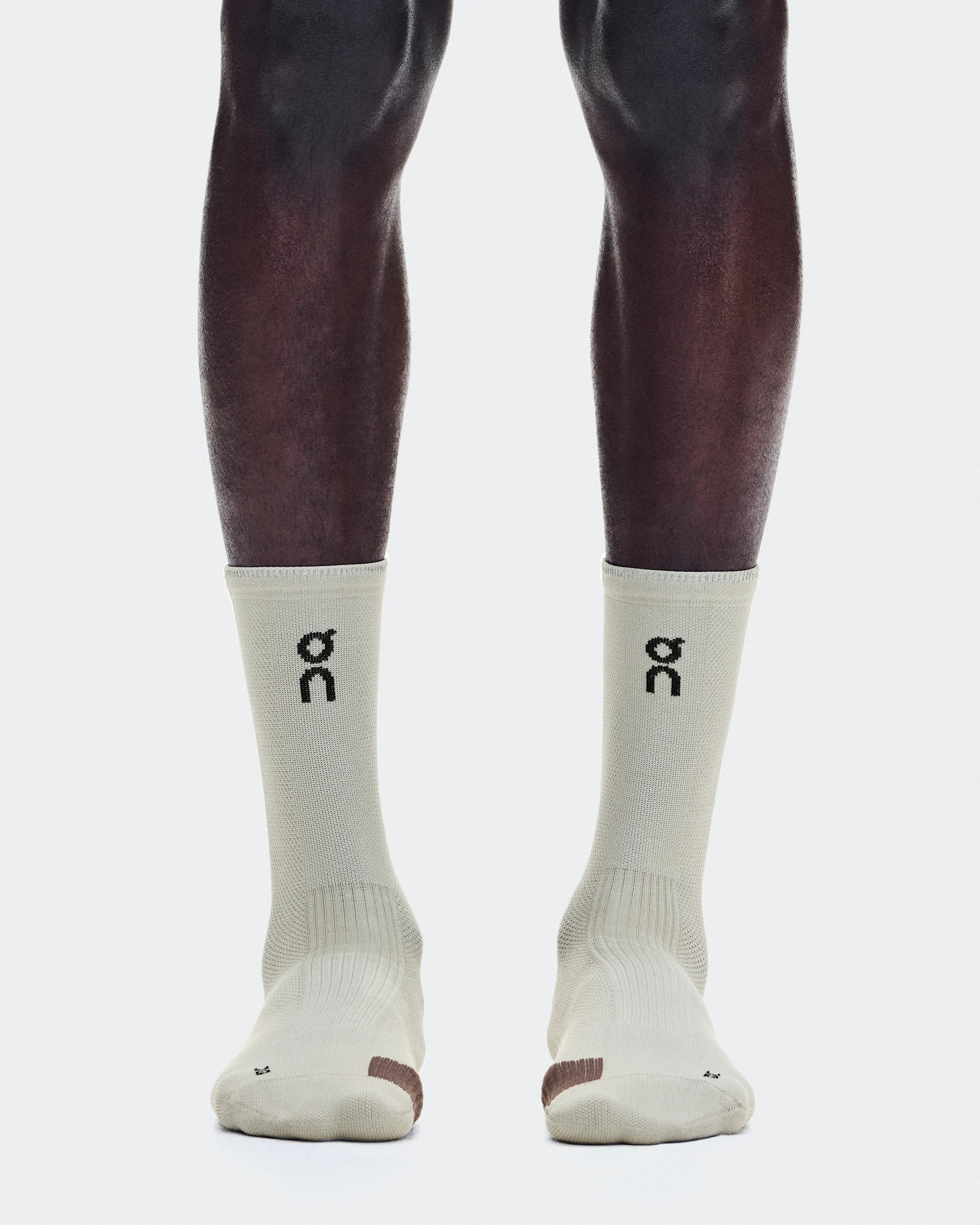 Performance Run Sock High Brume | Clove