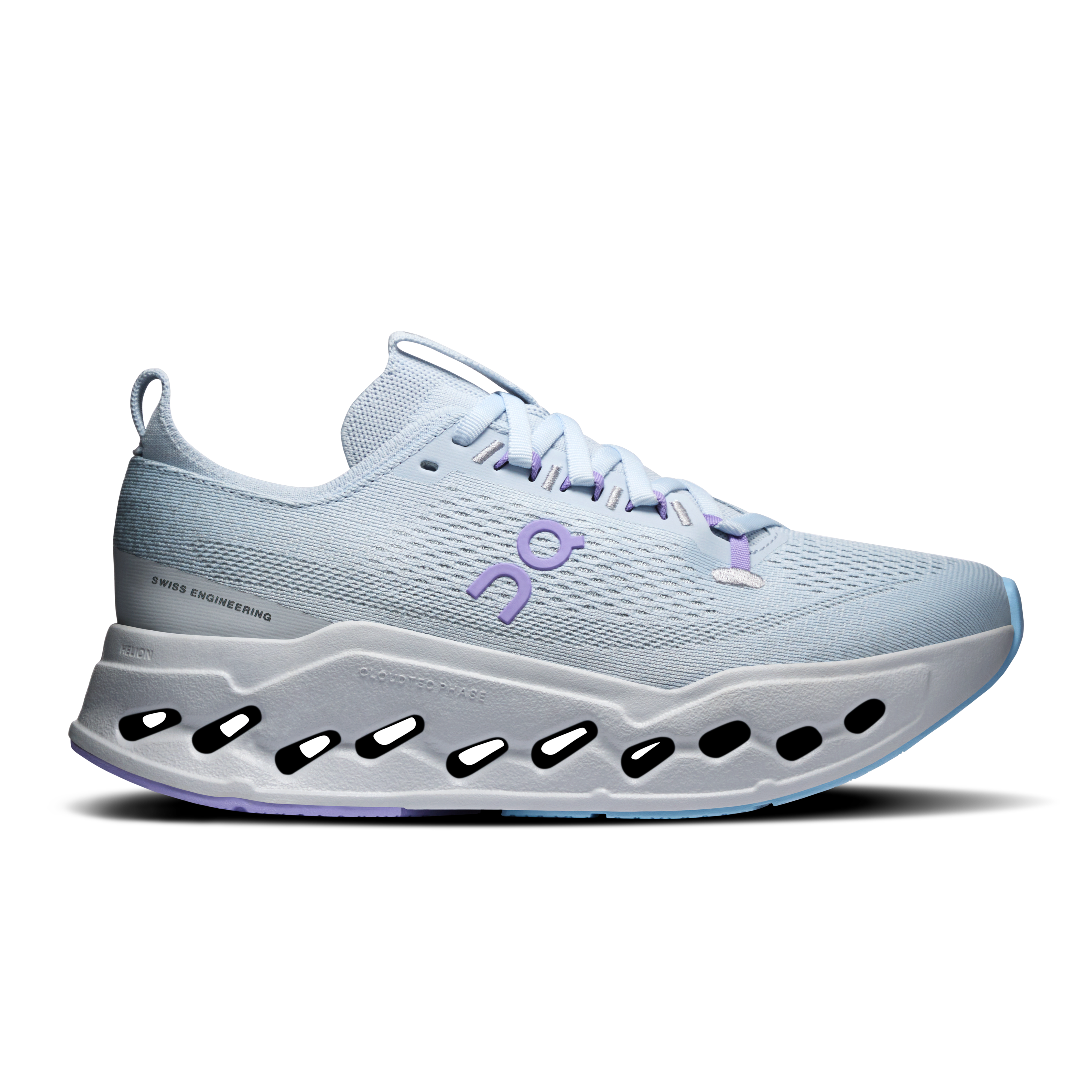 On Cloudsurfer Max Heather & Glacier Women Road running Shoes