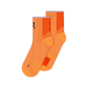 Performance Run Sock Mid in Tangerine/Flame