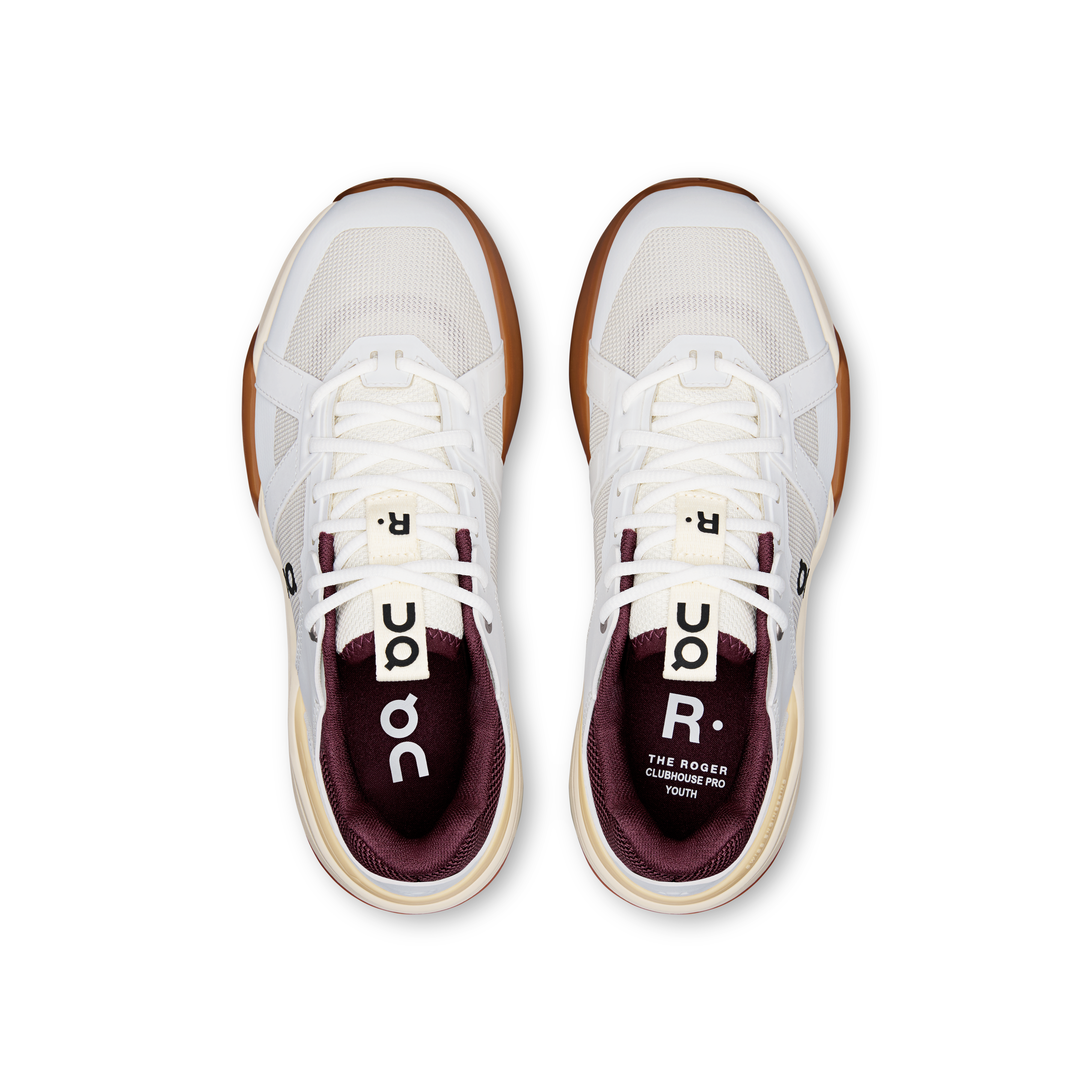 THE ROGER Clubhouse Pro Youthشباب / White | Maroon / 38