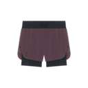 Zero 2-in-1 Shorts in Urchin/Black