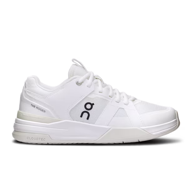 THE ROGER Clubhouse Pro Tennis Shoe in White/Ice