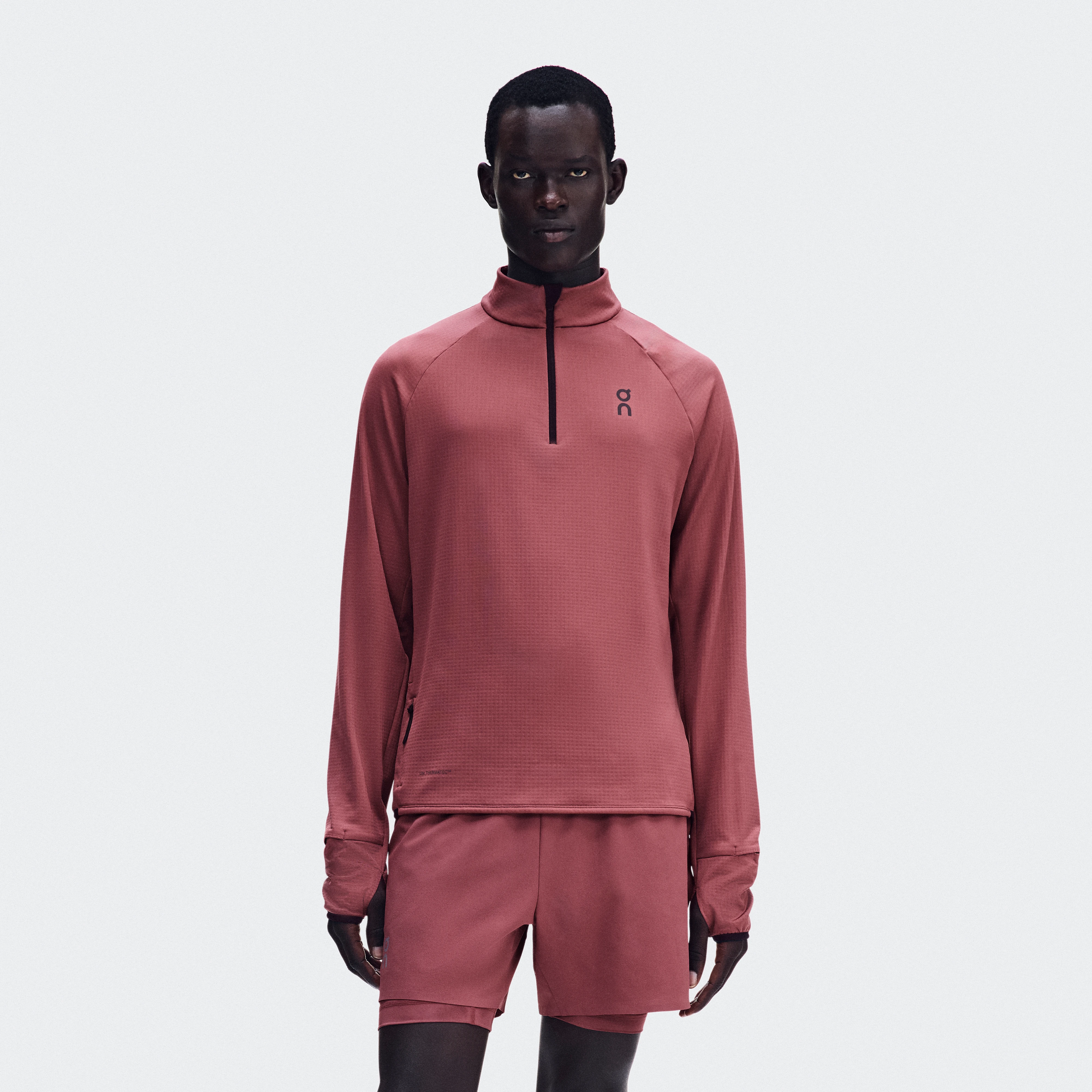 On Climate Shirt Barberry Men – Cool weather running Hoodies and sweatshirts