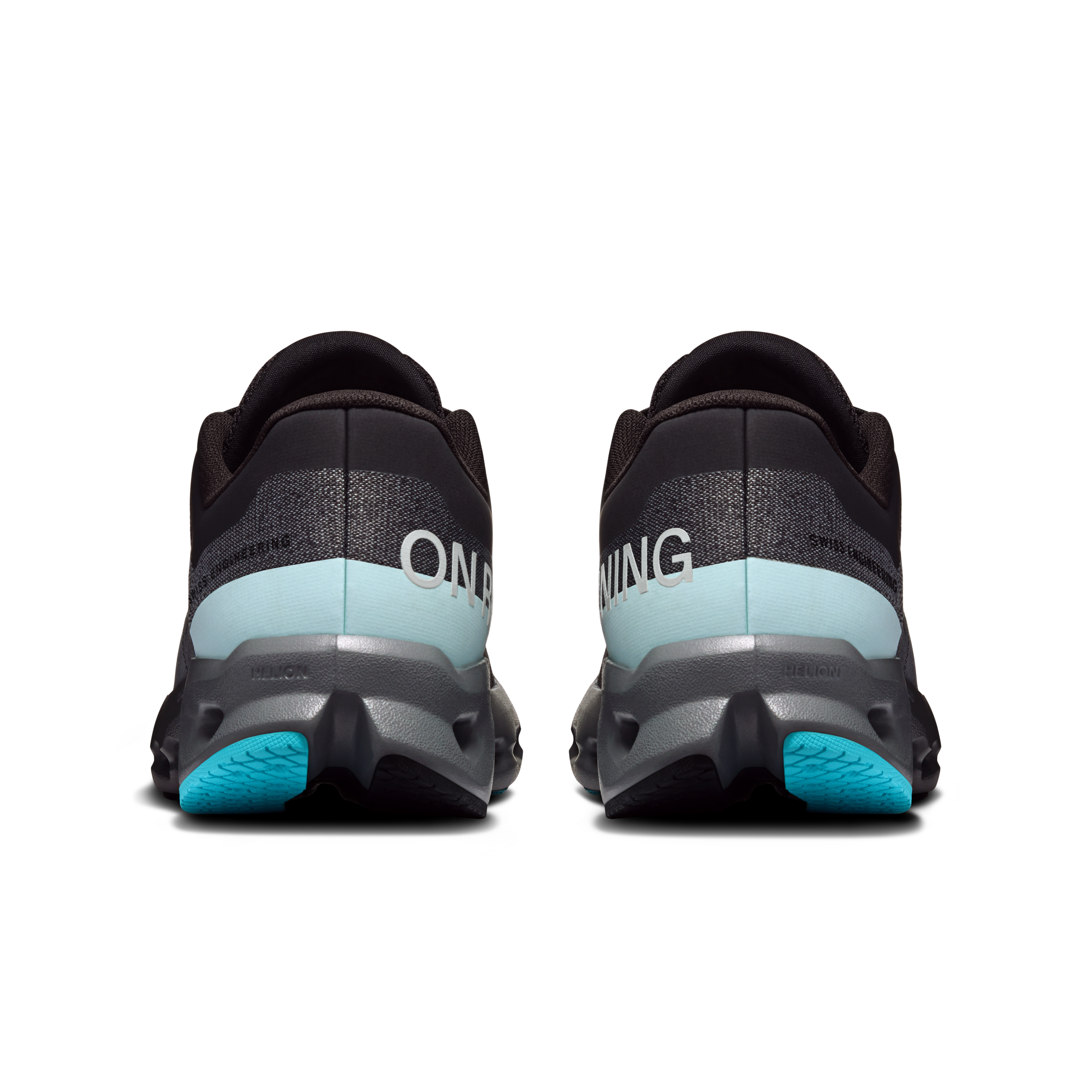 On Cloudsurfer Youth Black & Riviera Youth Road running Shoes