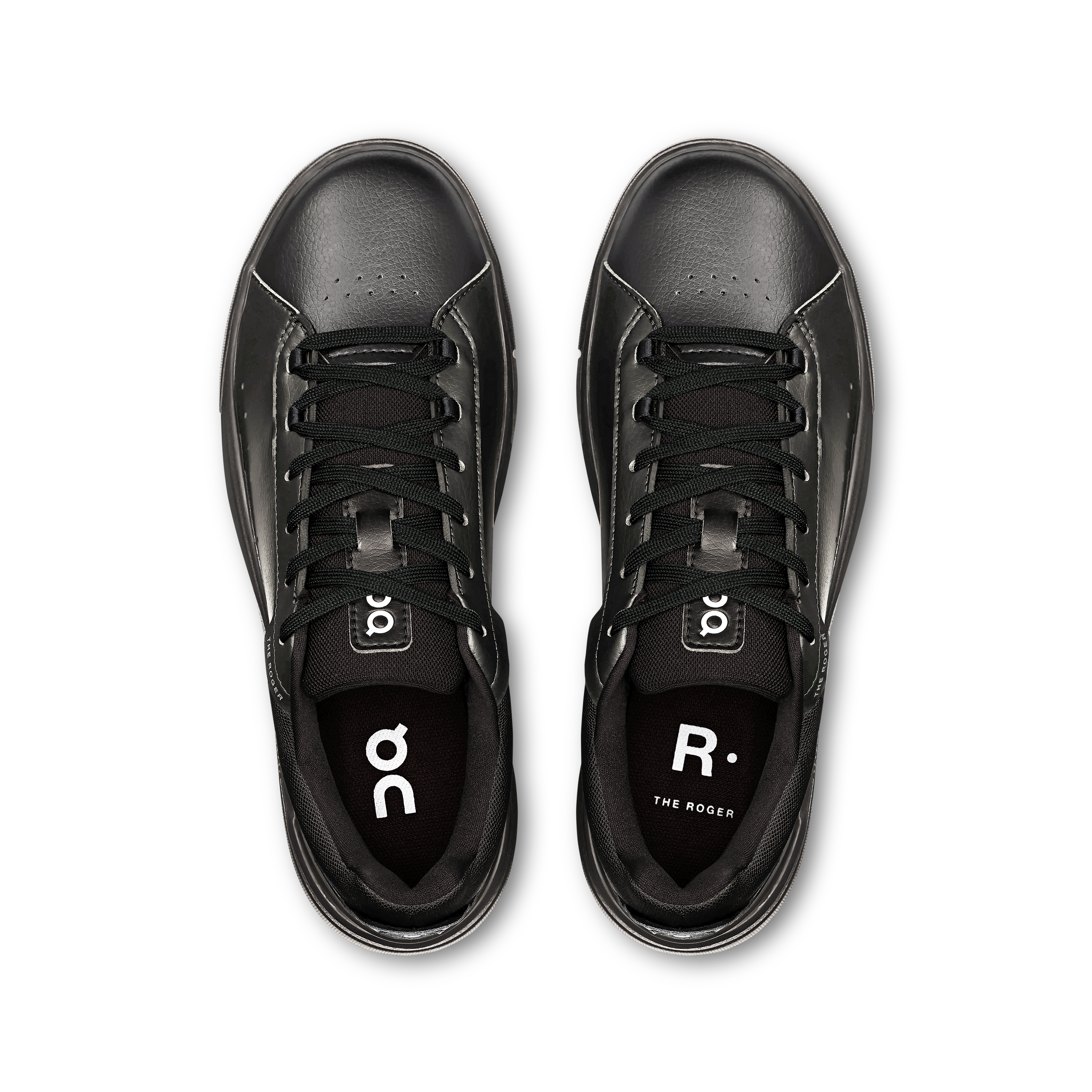 On THE ROGER Advantage Black & Black Women Tennis Shoes