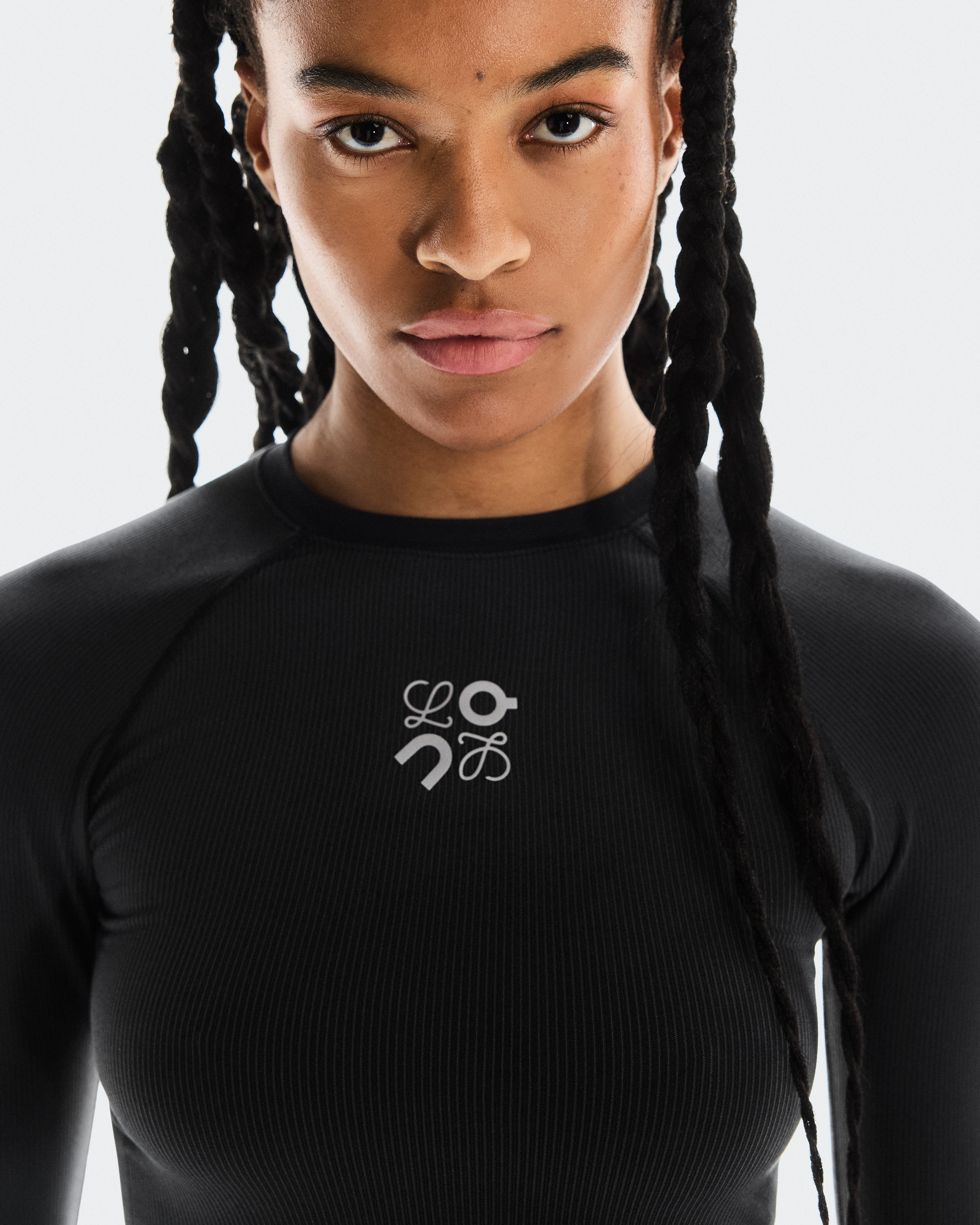 On Long Sleeve Top LOEWE Black Women Tops and t-shirts
