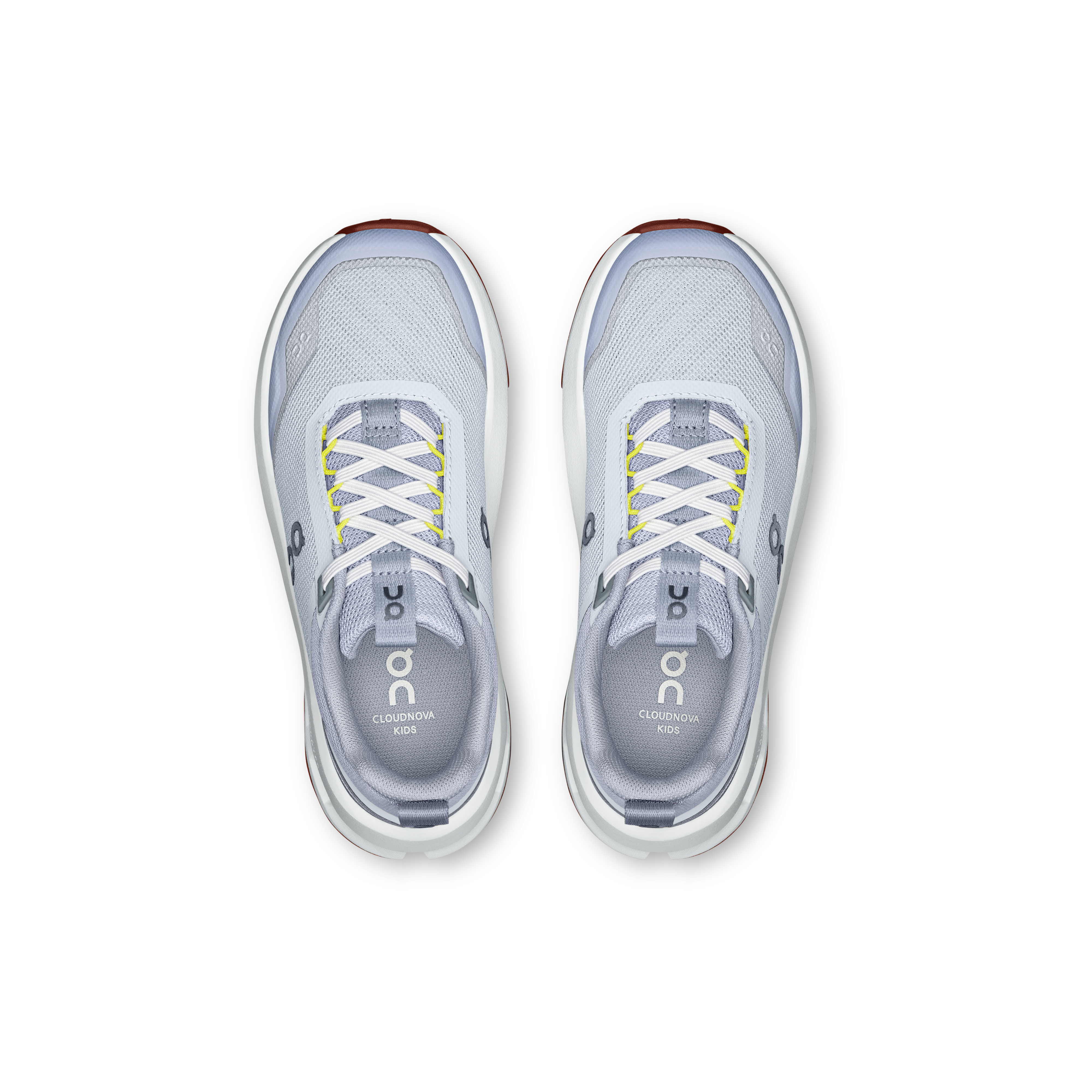 On Cloudnova Kids Arctic & Lime Kids Active life Shoes
