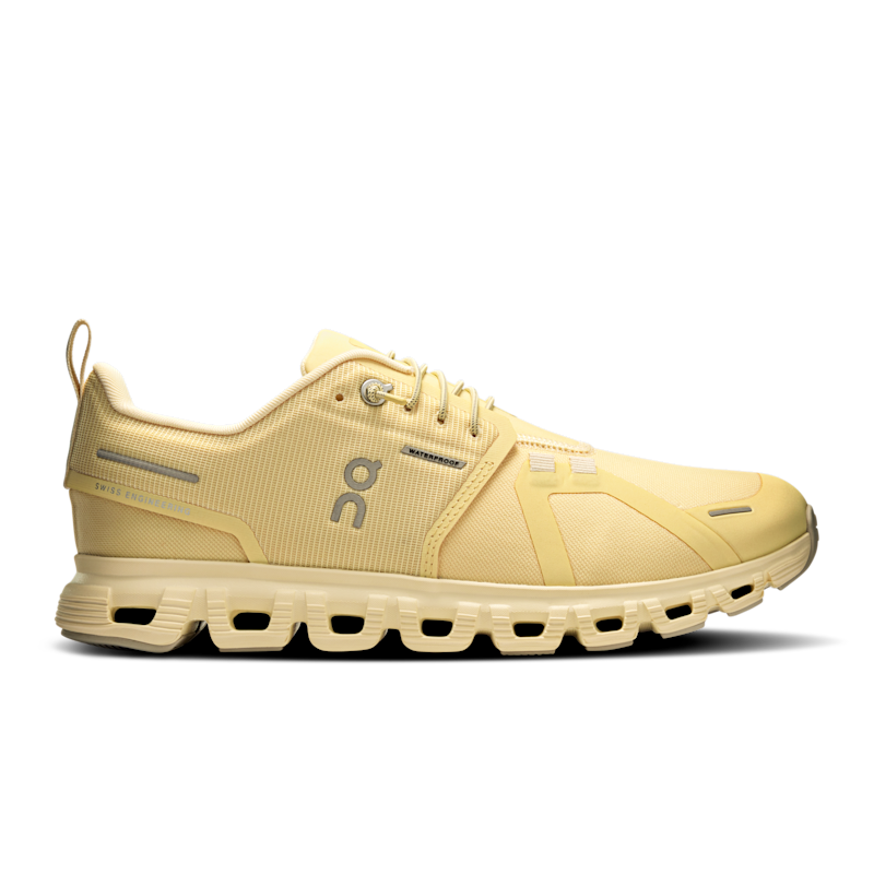 On Women's Cloud 6 Waterproof Lifestyle Shoe in Nectar/Castor, Size: 6.5, Recycled Polyester