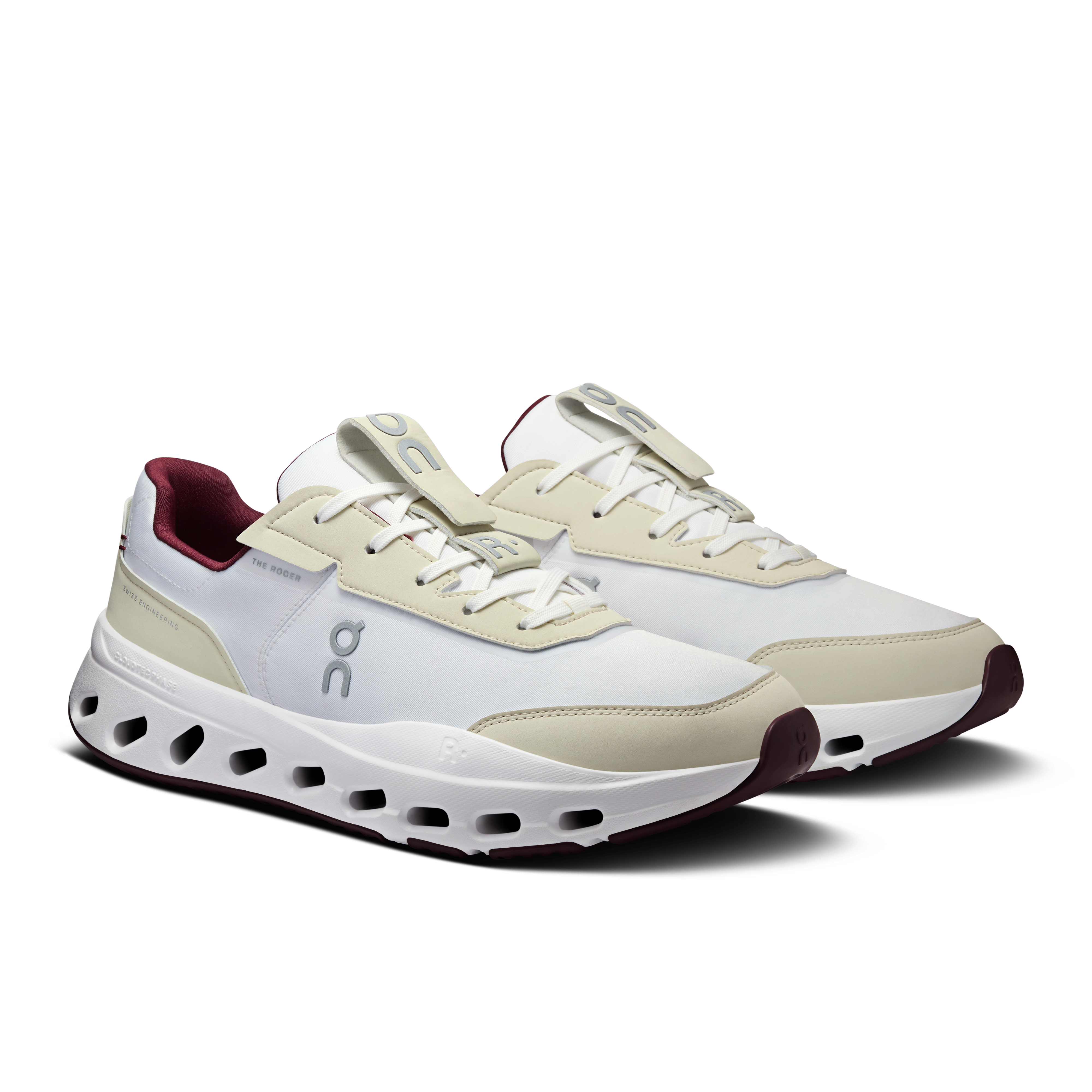 THE ROGER WildcardMen / Ivory | Maroon / 40