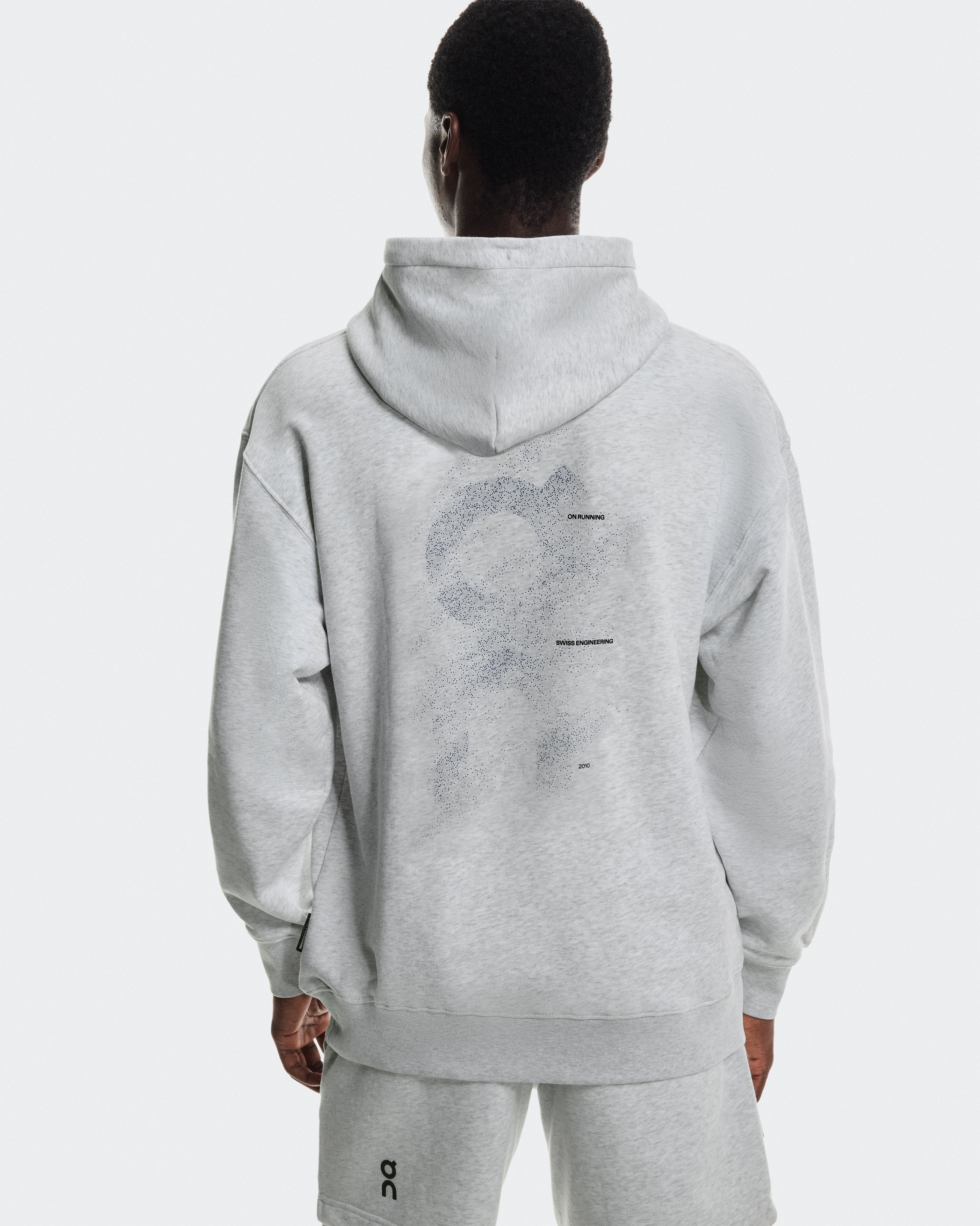 On Club Hoodie Graphic Heather Masculino Moletons