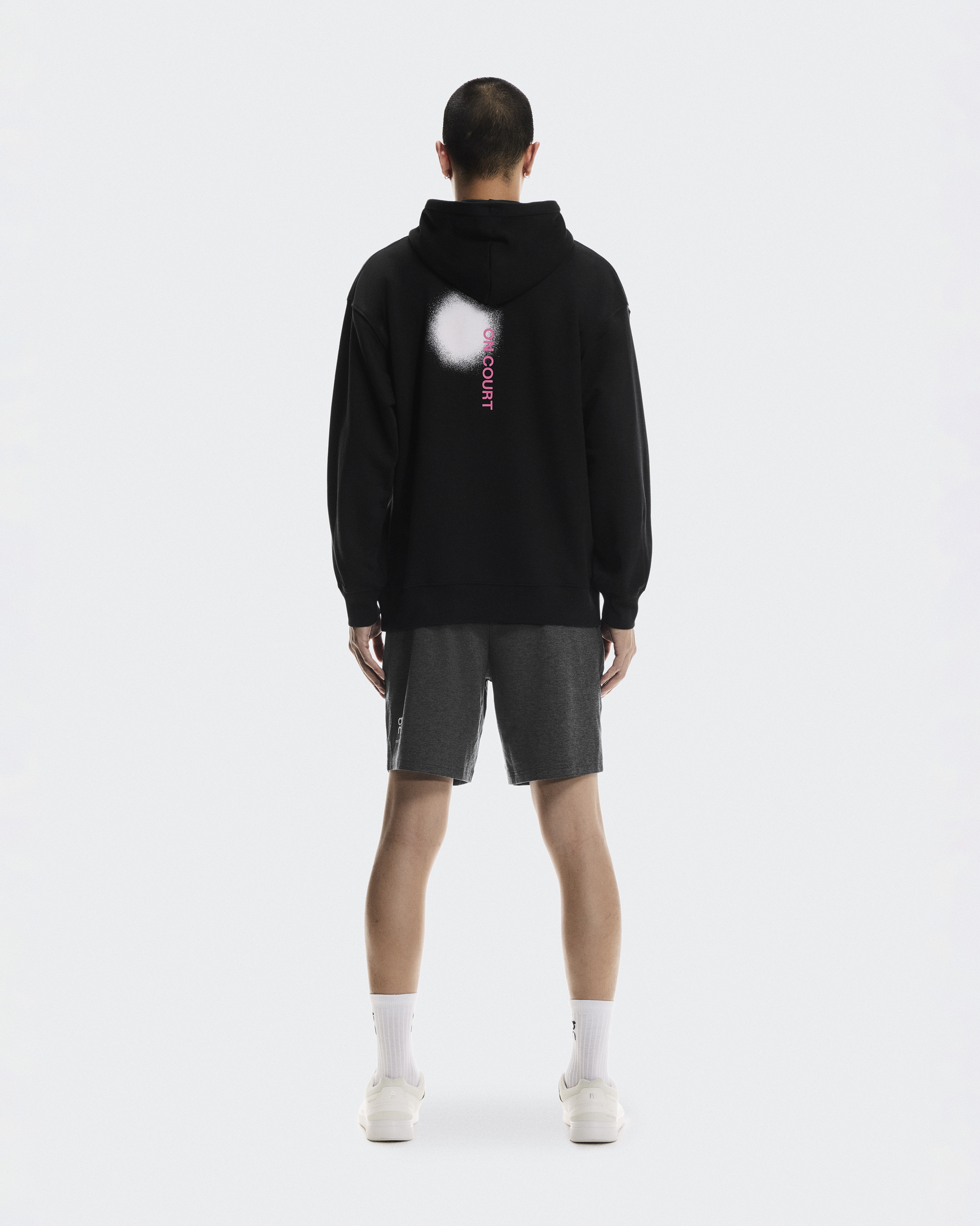 Theory MEN JAGO HOODIE MI_FINE BILEN パーカ Men's Club Hoodie Smash | Black & Purple | On Japan