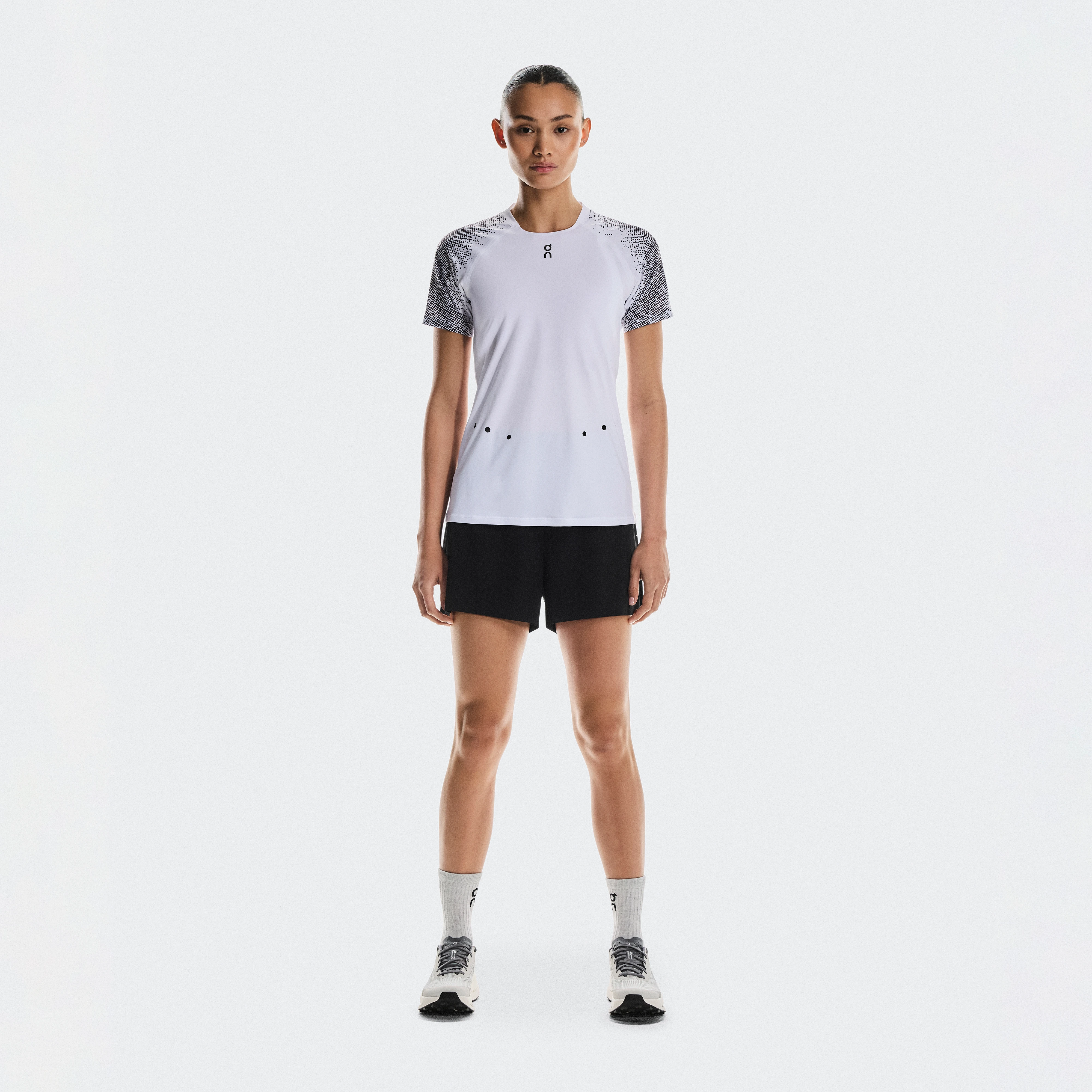 On Ultra Shorts Black Women Women – Trail running, outdoor, pockets Shorts