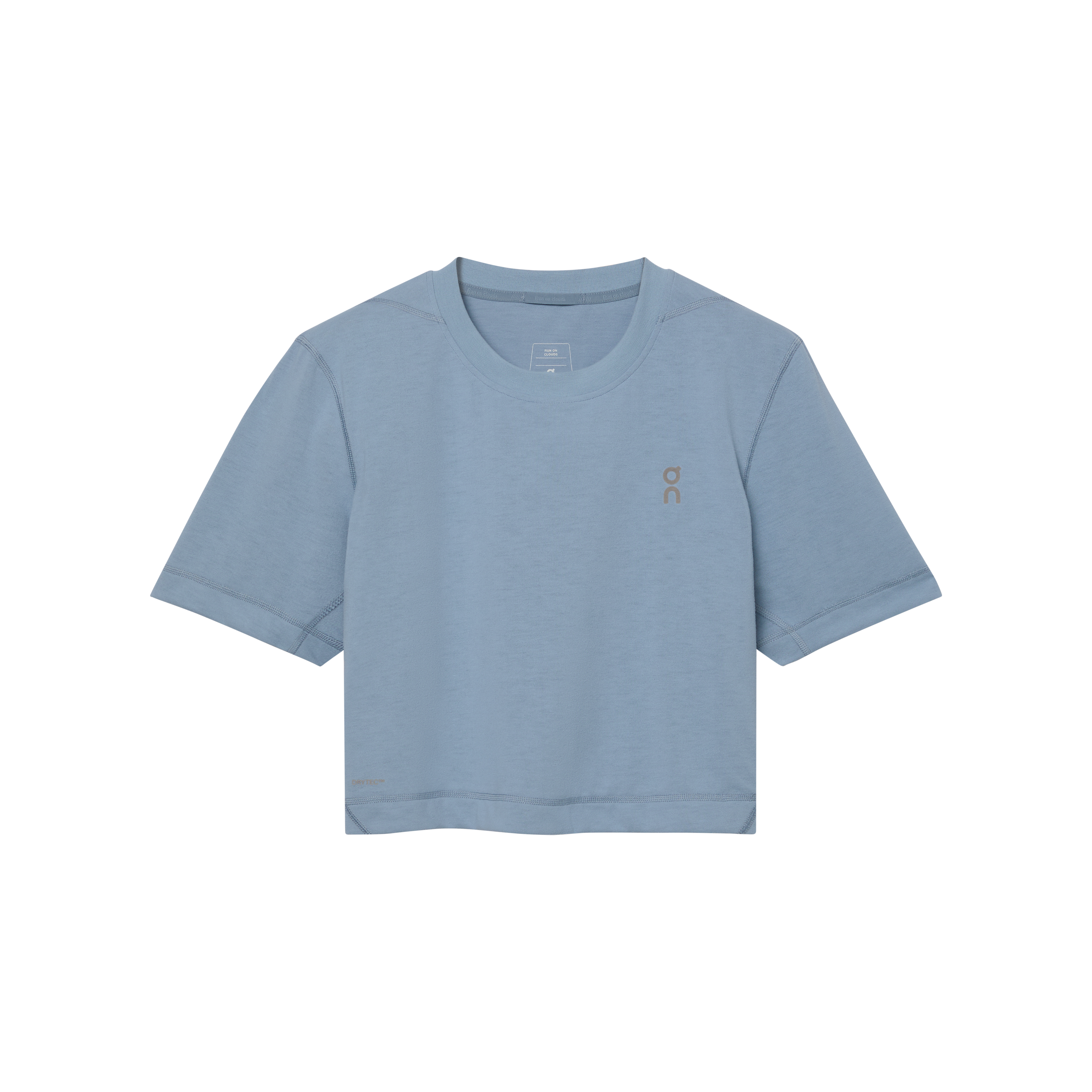 Train-T Crop Shirt in Chambray