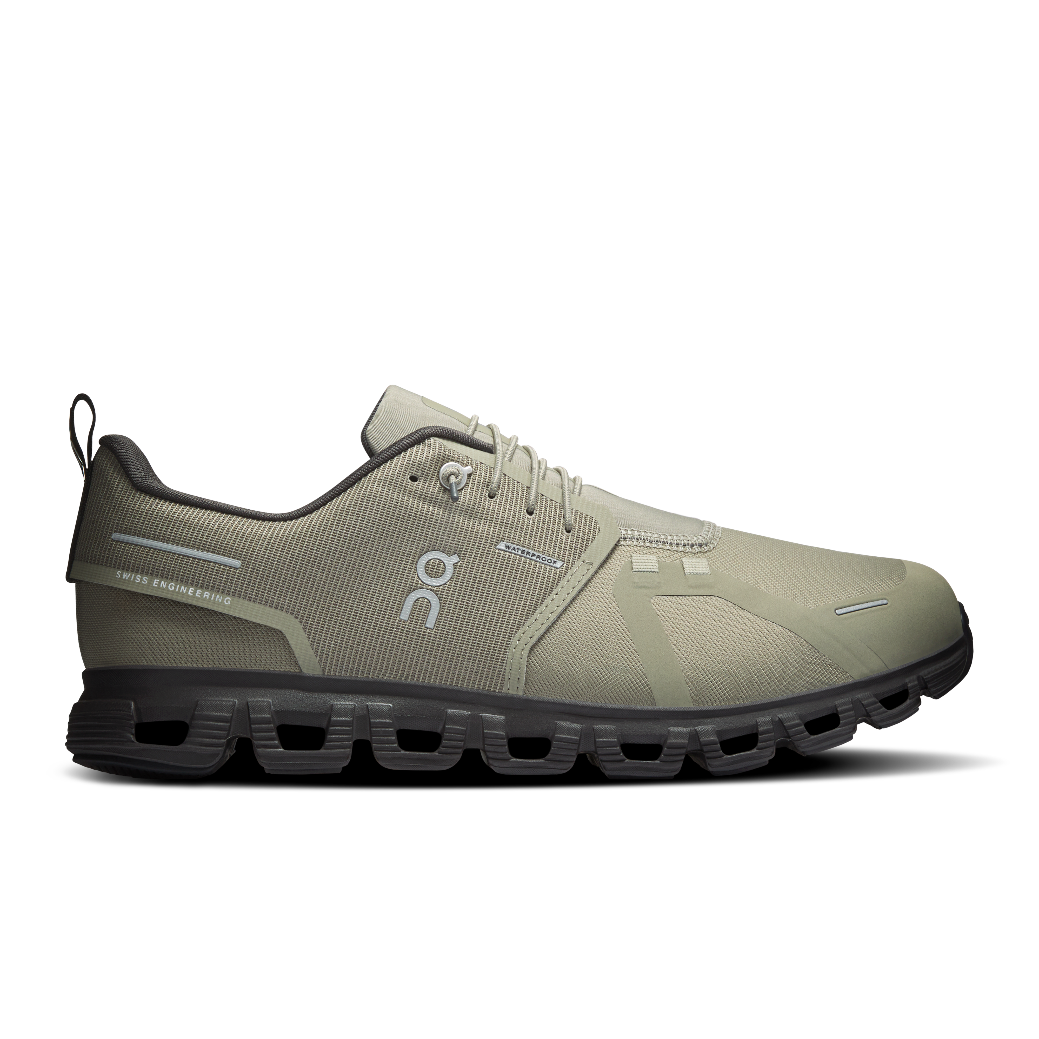 Cloud 6 Waterproof Lifestyle Shoe in Olive/Espresso