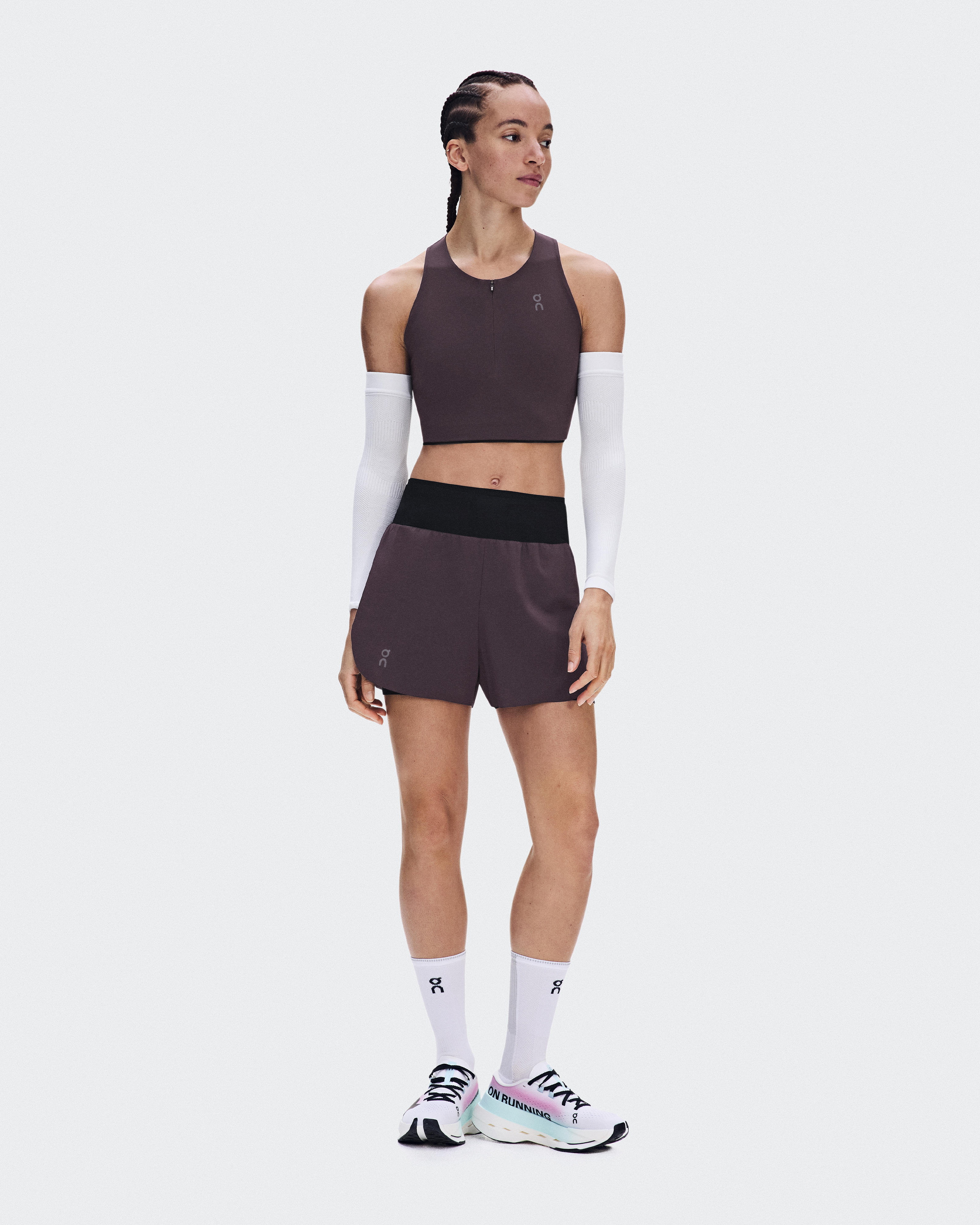 Zero 2-in-1 Shorts in Urchin/Black