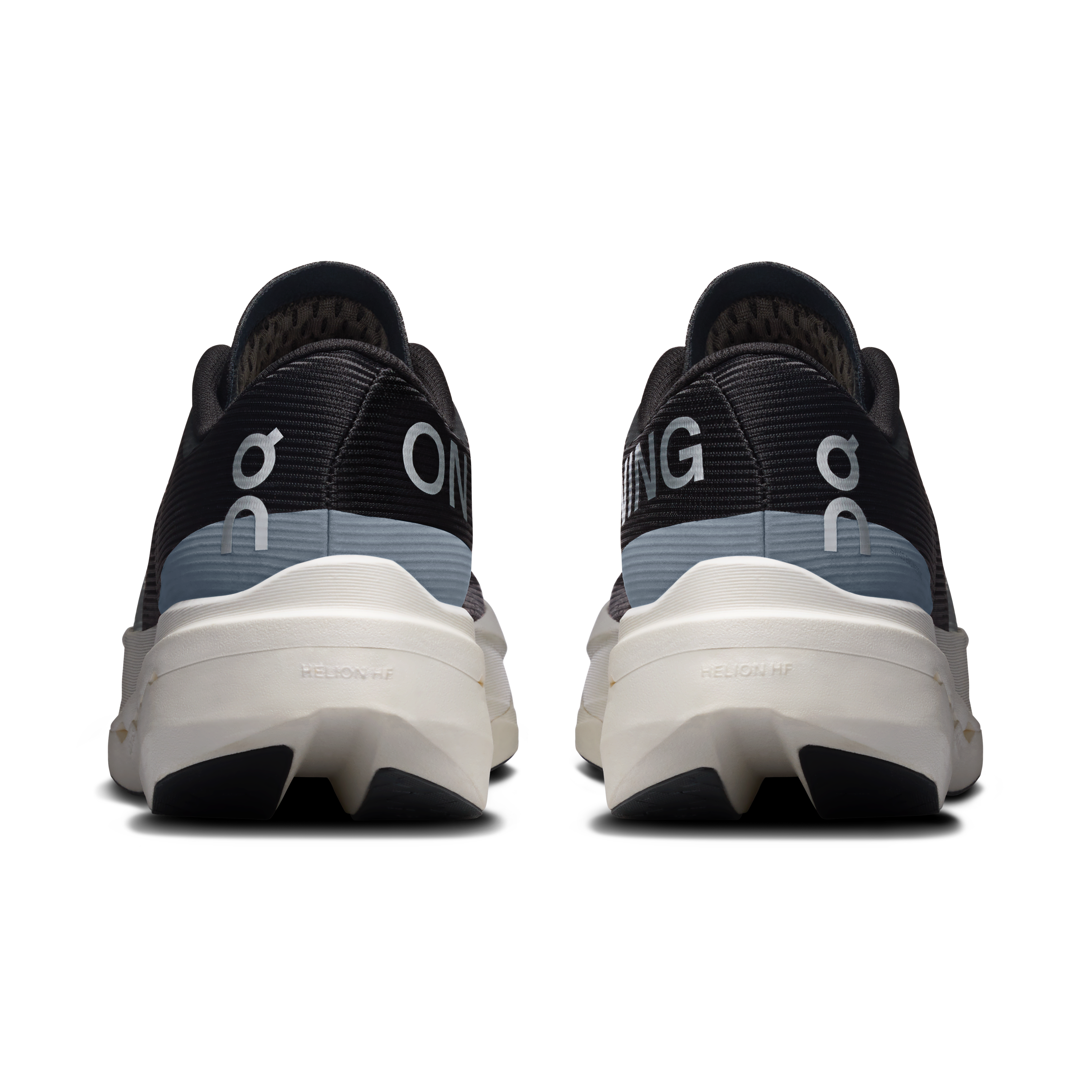 On Cloudboom Volt White & Black Homme Running sur route Chaussures