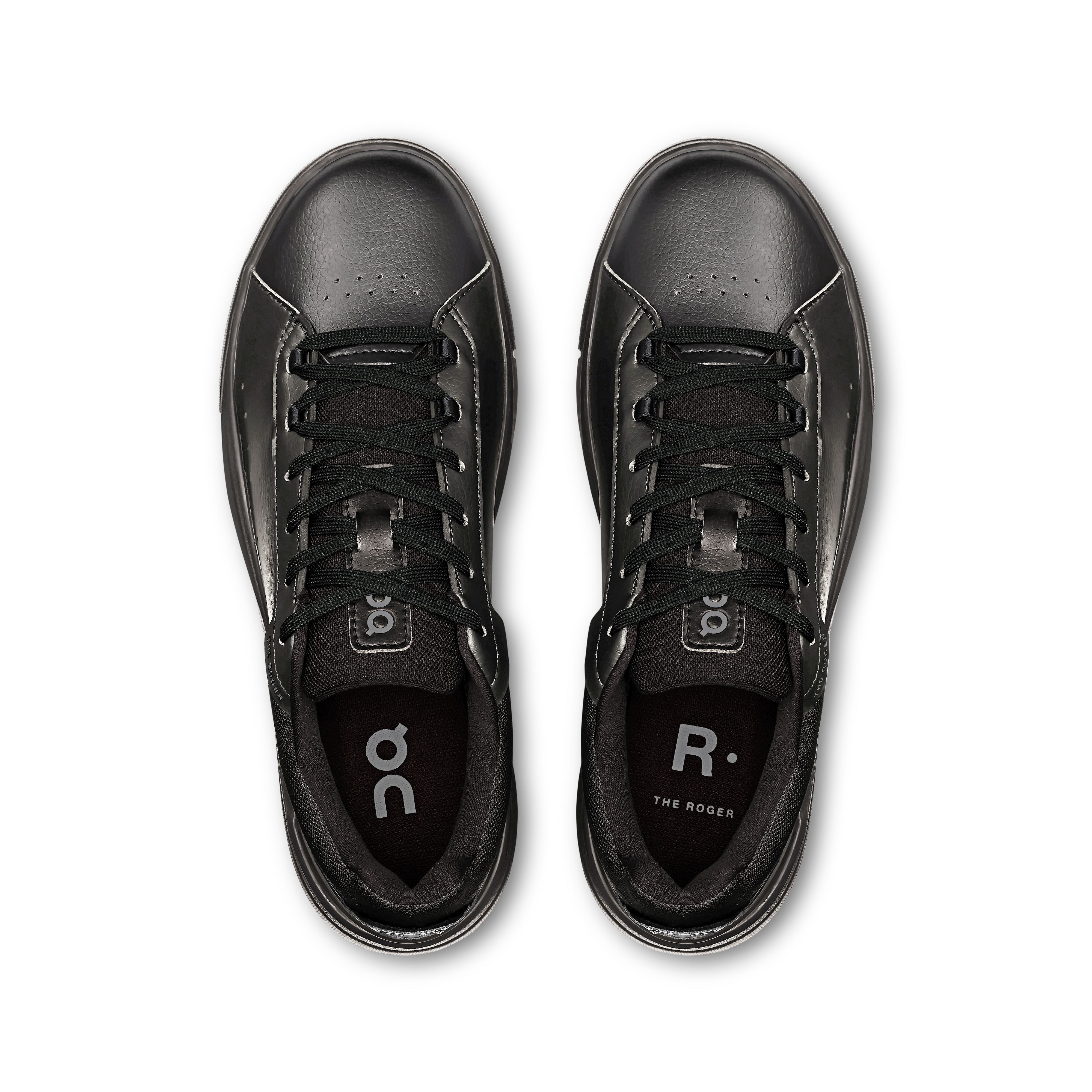 On THE ROGER Advantage Black & Black Women Tennis Shoes