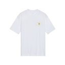 Club-T Graphic Short-Sleeve Shirt in White/Lime