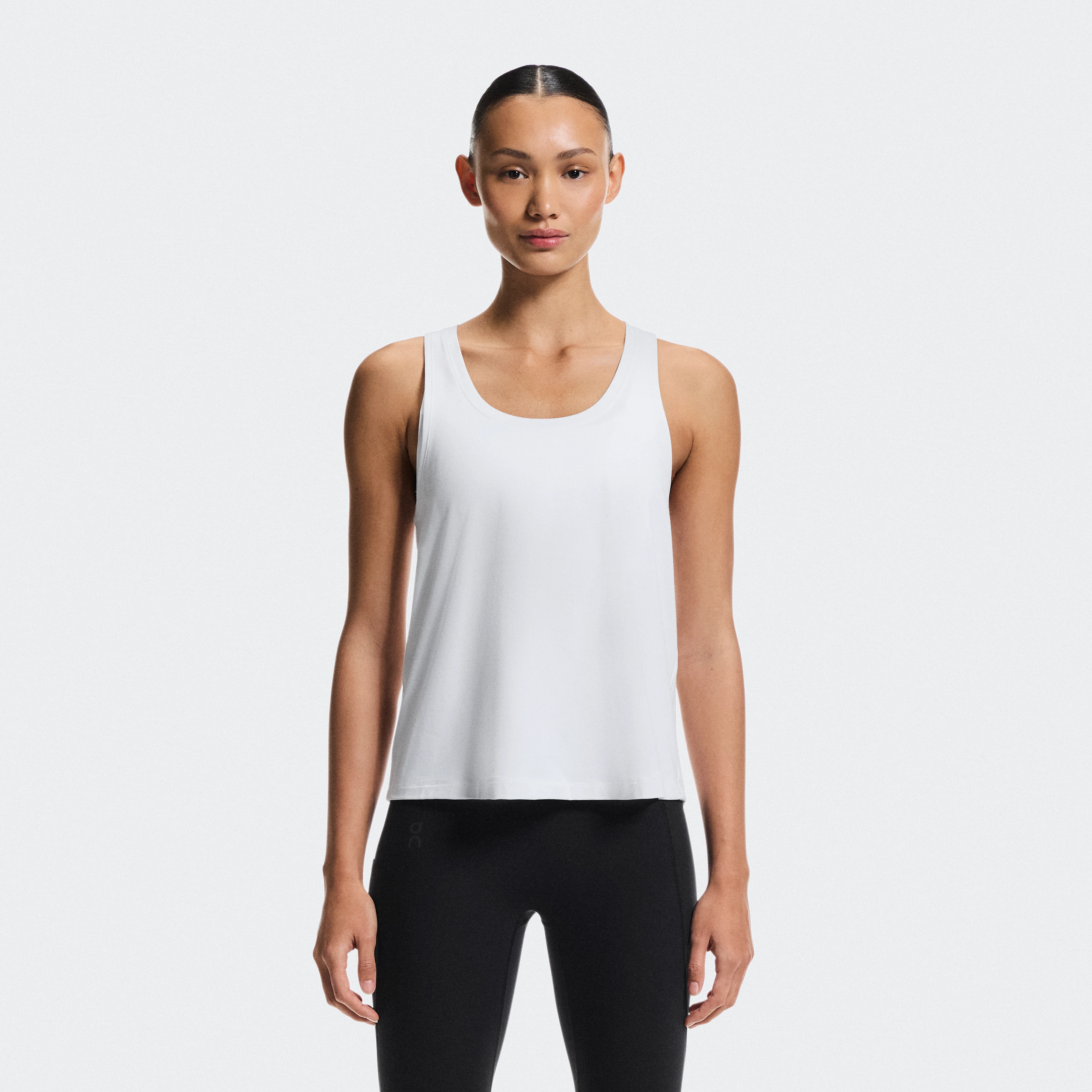 On Focus Tank White Women Women – Light workouts, breathable, all-day wear Tops and t-shirts