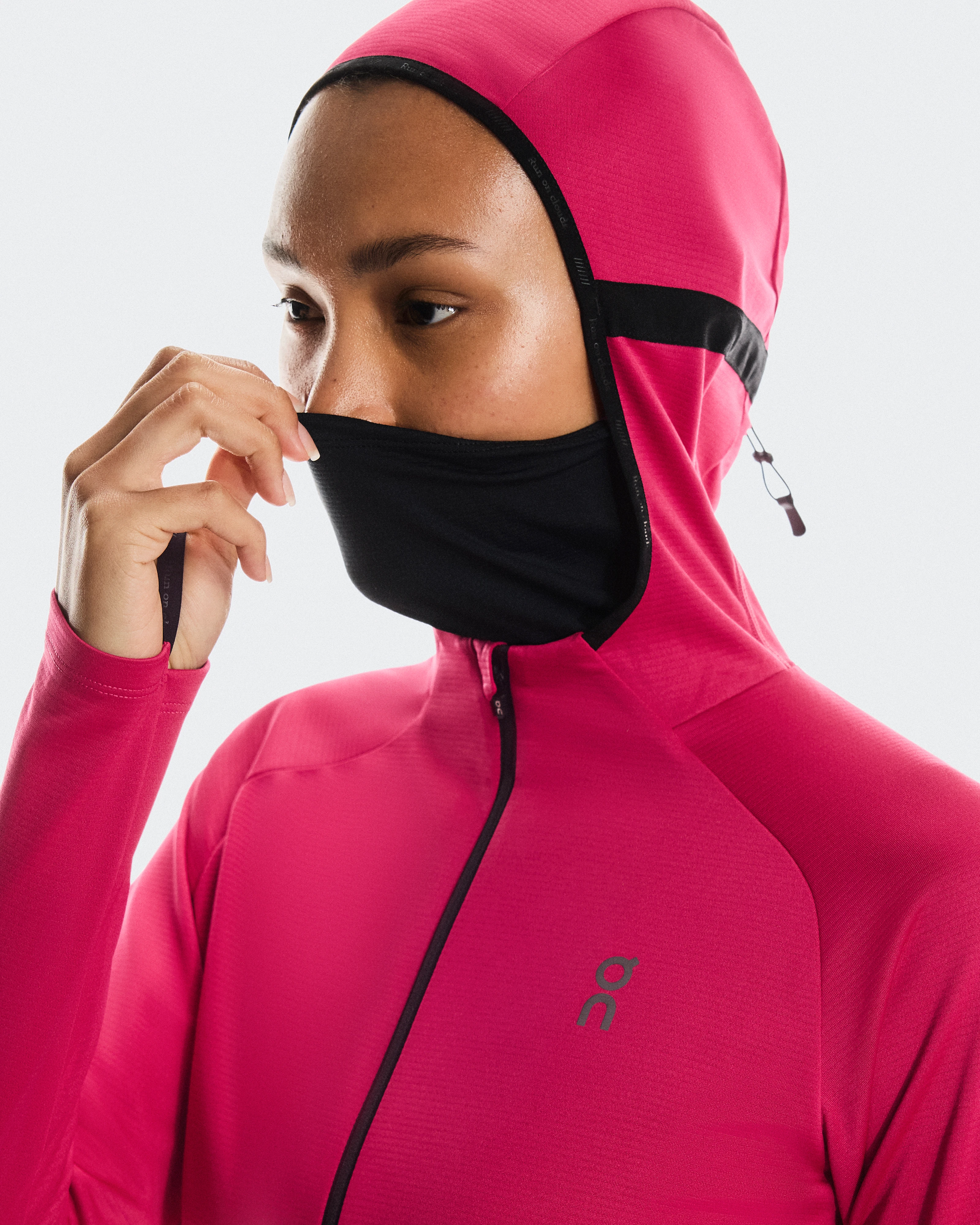 On Climate Zip Hoodie Grenadine Women Hoodies and sweatshirts
