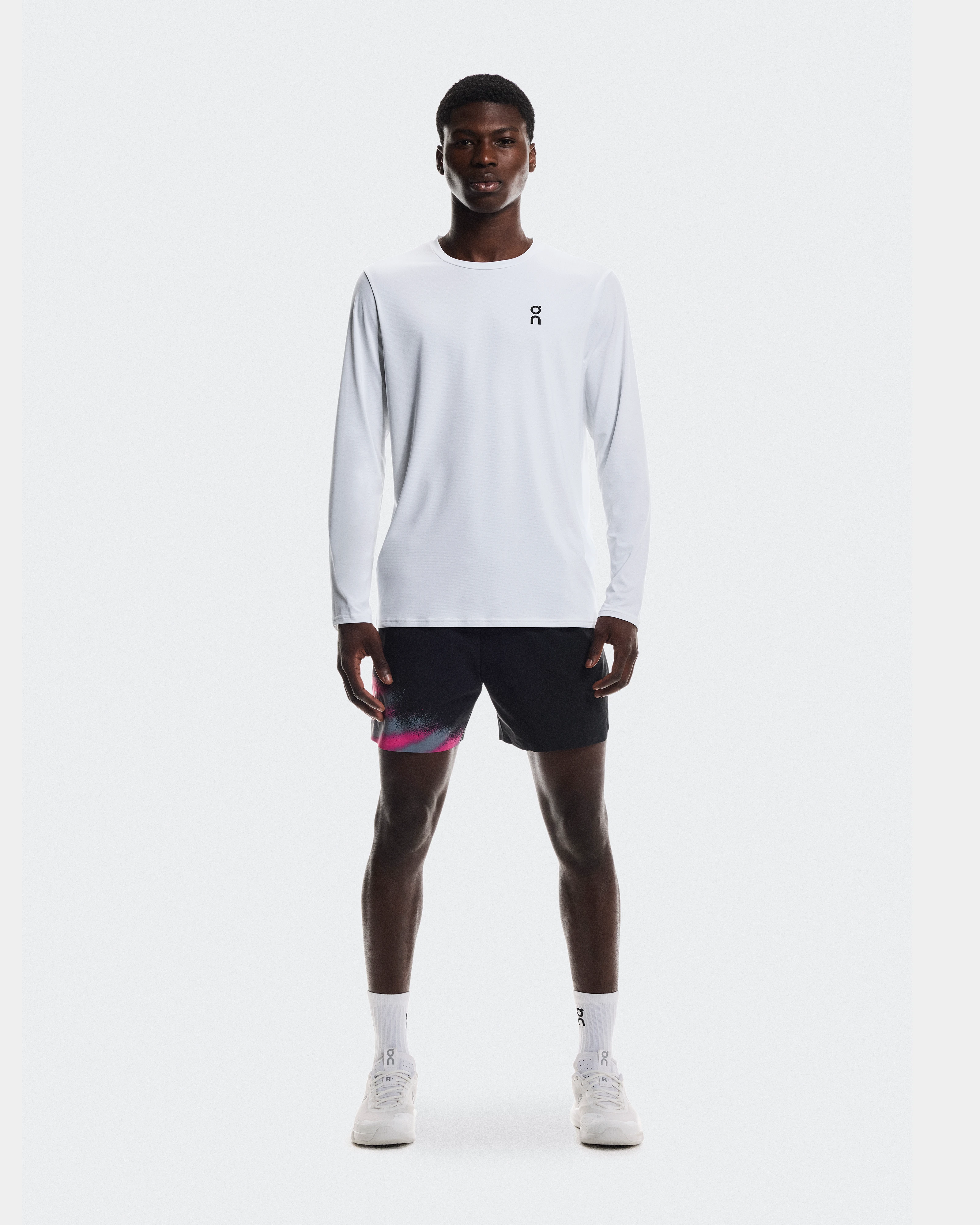 On Court Long-T All White Men Tops and t-shirts