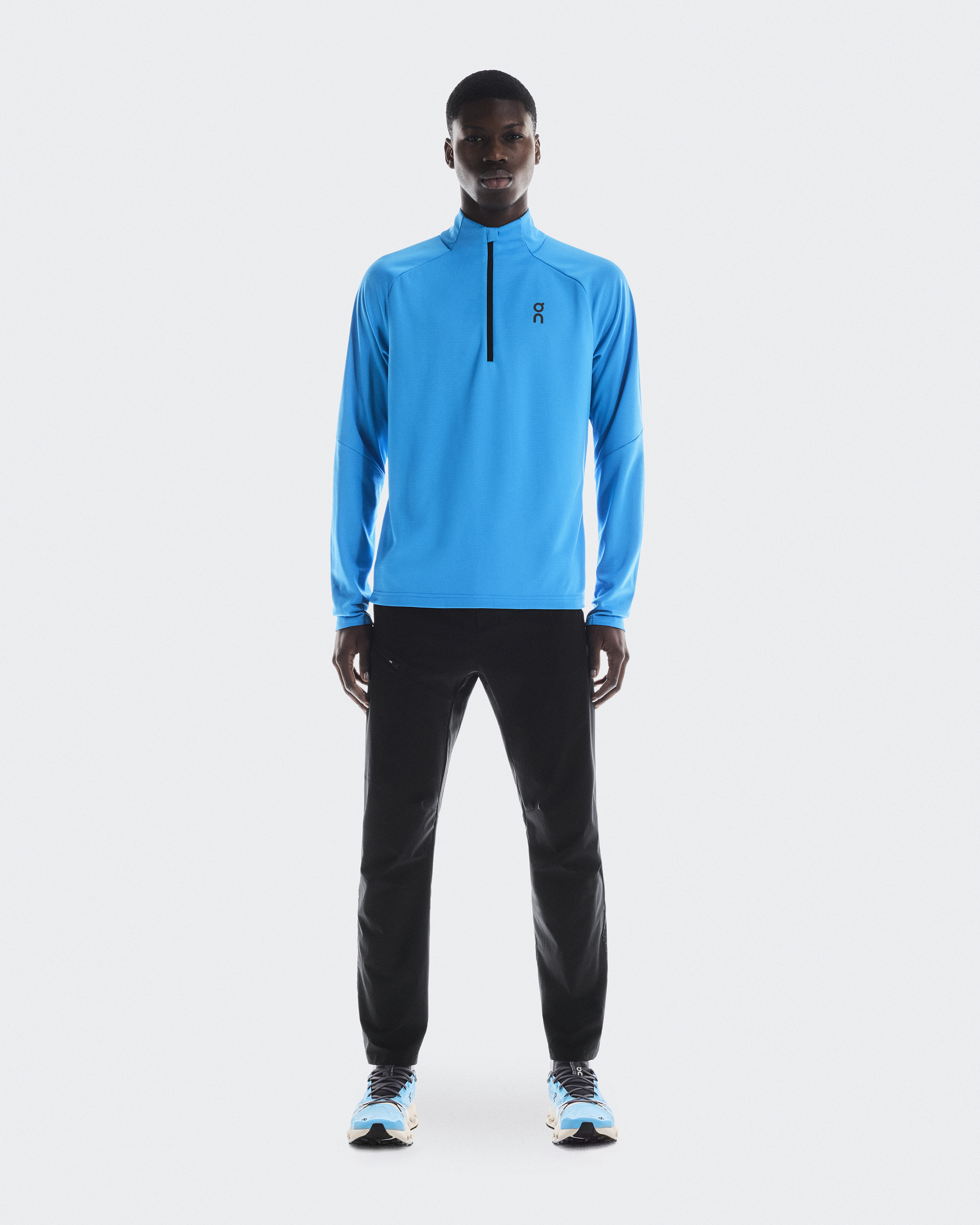 On Climate Shirt Chandail pour Homme en Malibu, Taille: Large, Polyester