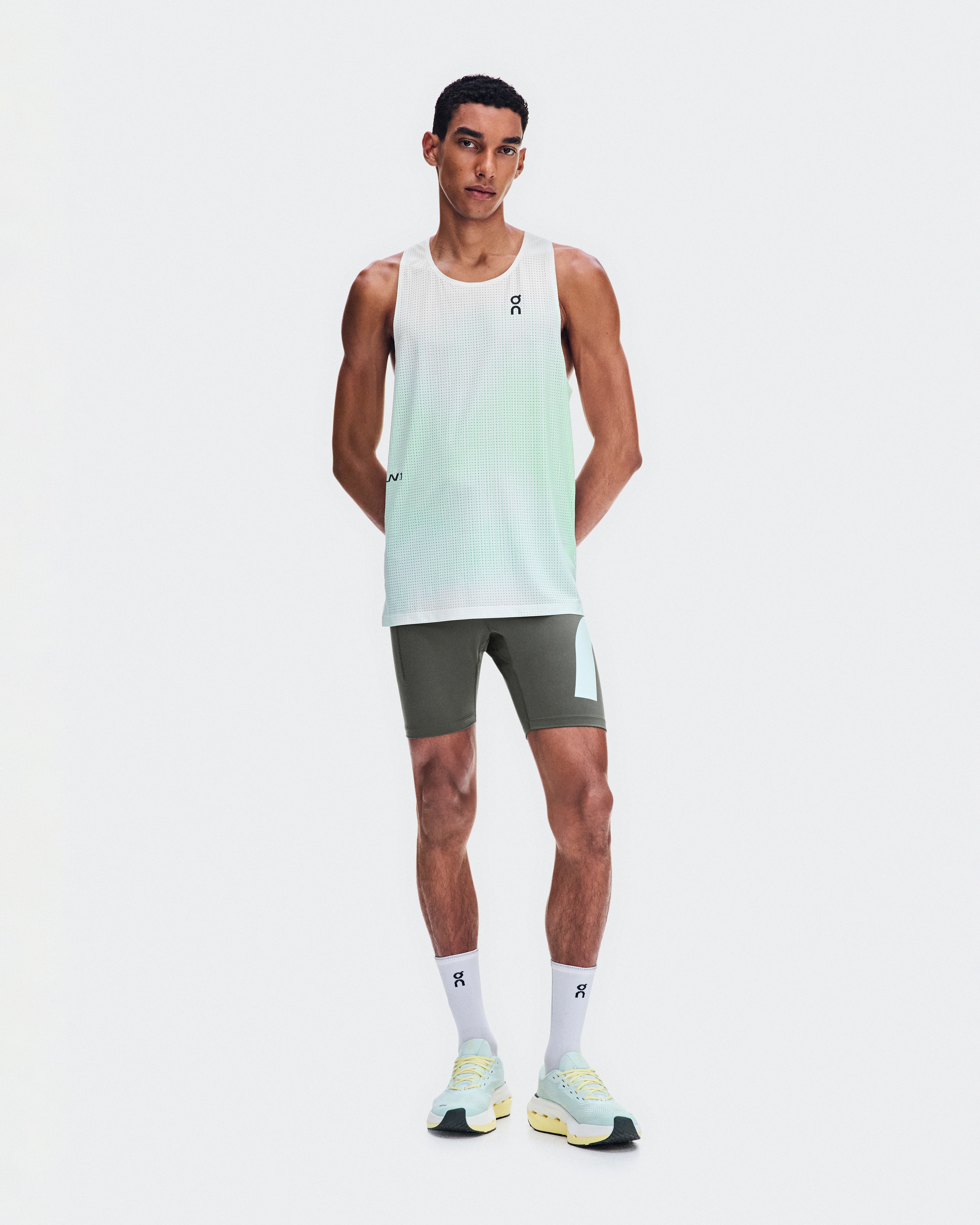 On Race Half Tights LN1 Mire Men Tights