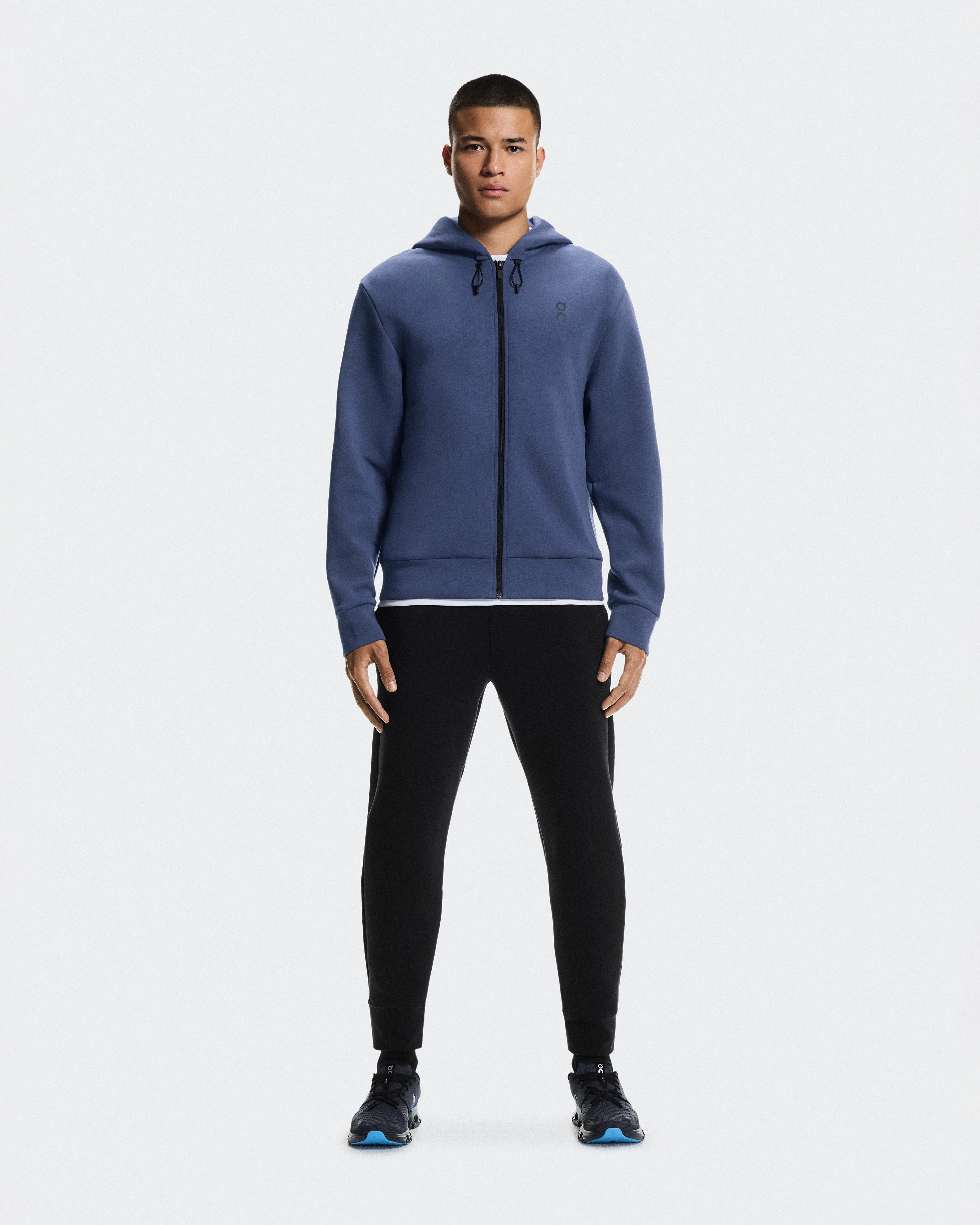 On Focus Tech Zip Hoodie Acai メンズ フーディ＆スウェットシャツ