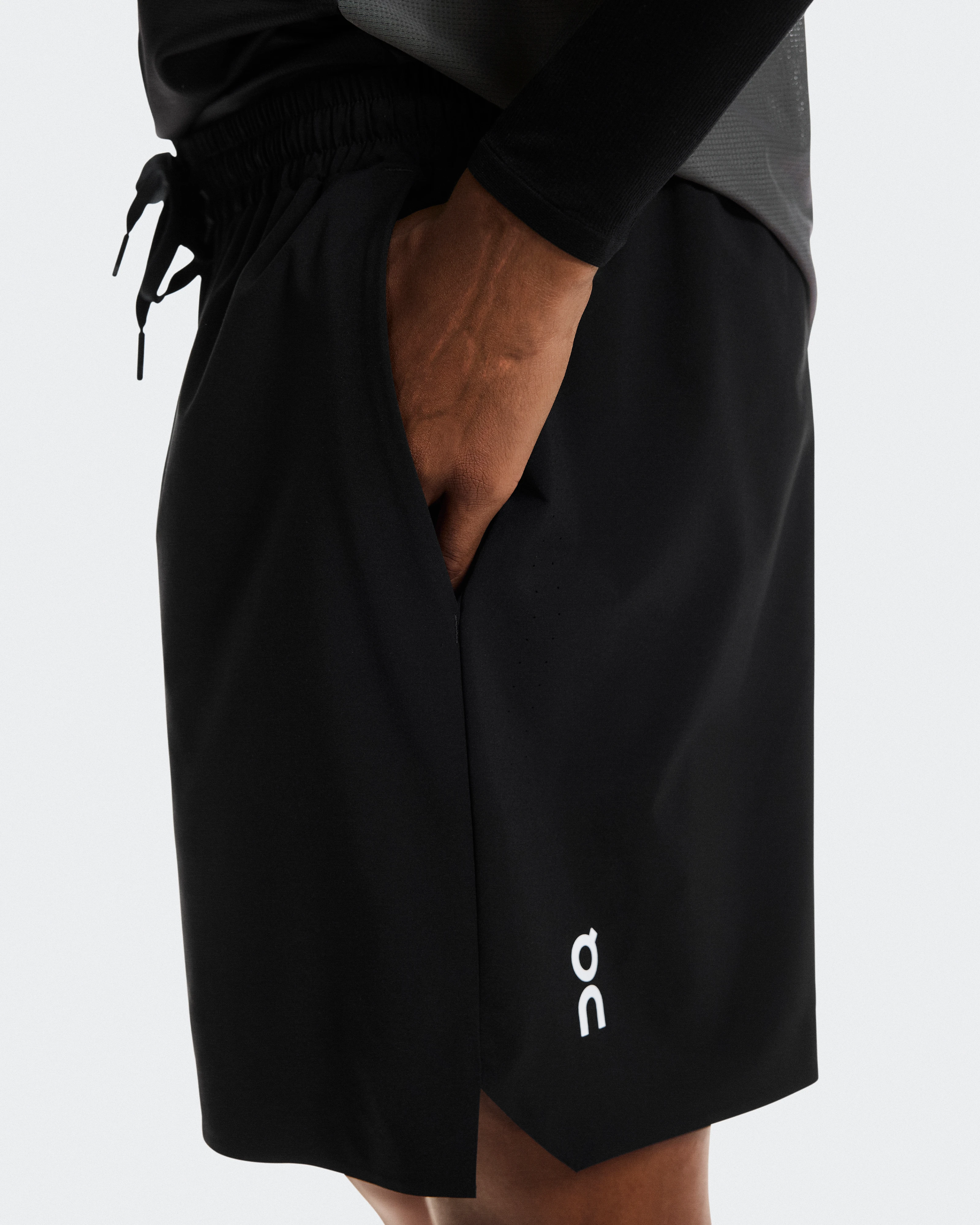 On 9" Performance Shorts Black Uomo Pantaloncini