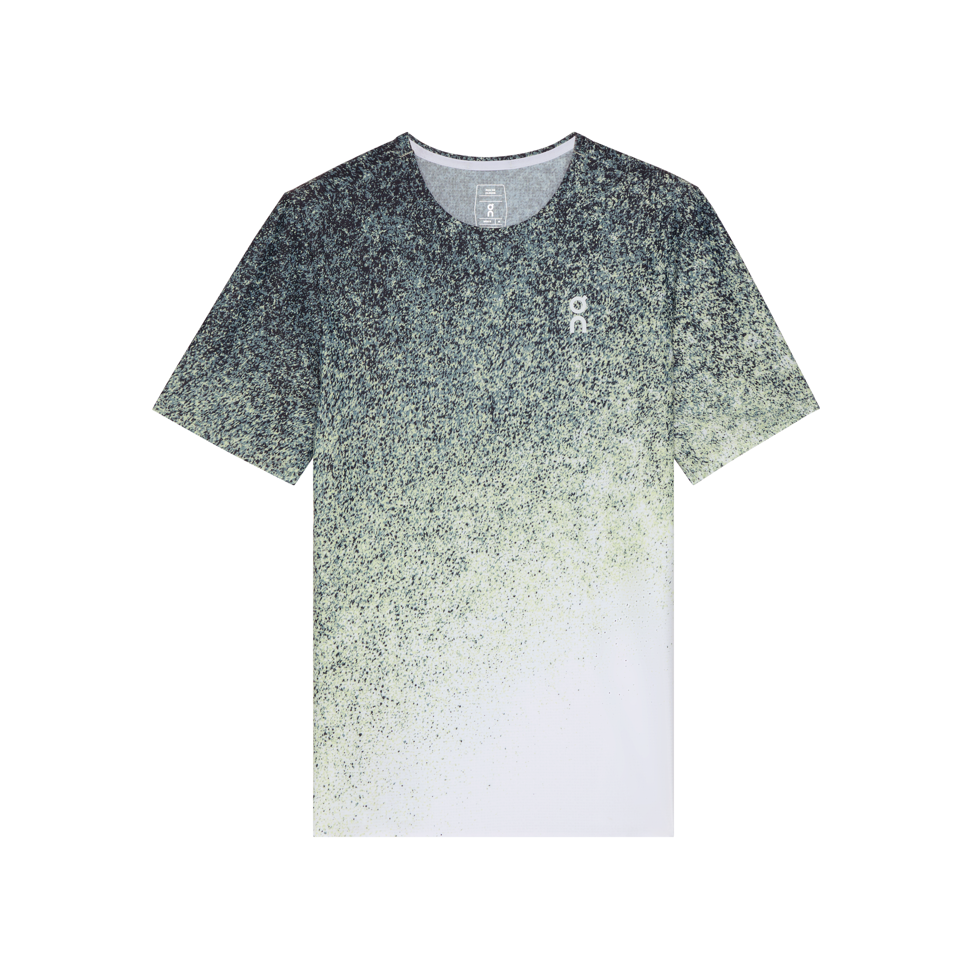Court-T Fade Short-Sleeve Shirt in Mineral/White