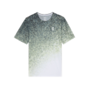 Court-T Fade Short-Sleeve Shirt in Mineral/White