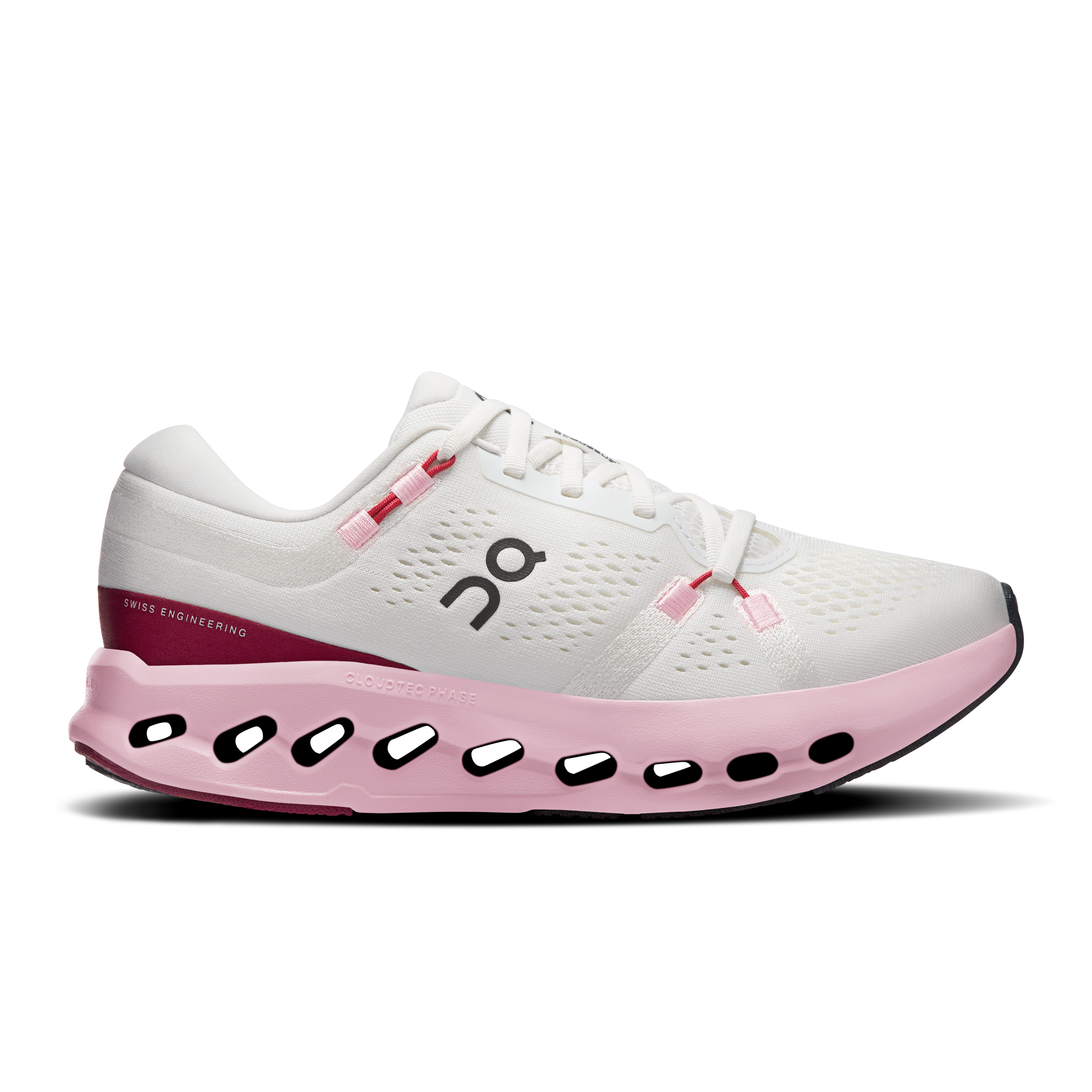 On Cloudsurfer 2 Beige Rosa Damen Damen – Tägliches Laufen, Geschmeidiges Laufgefühl Schuhe