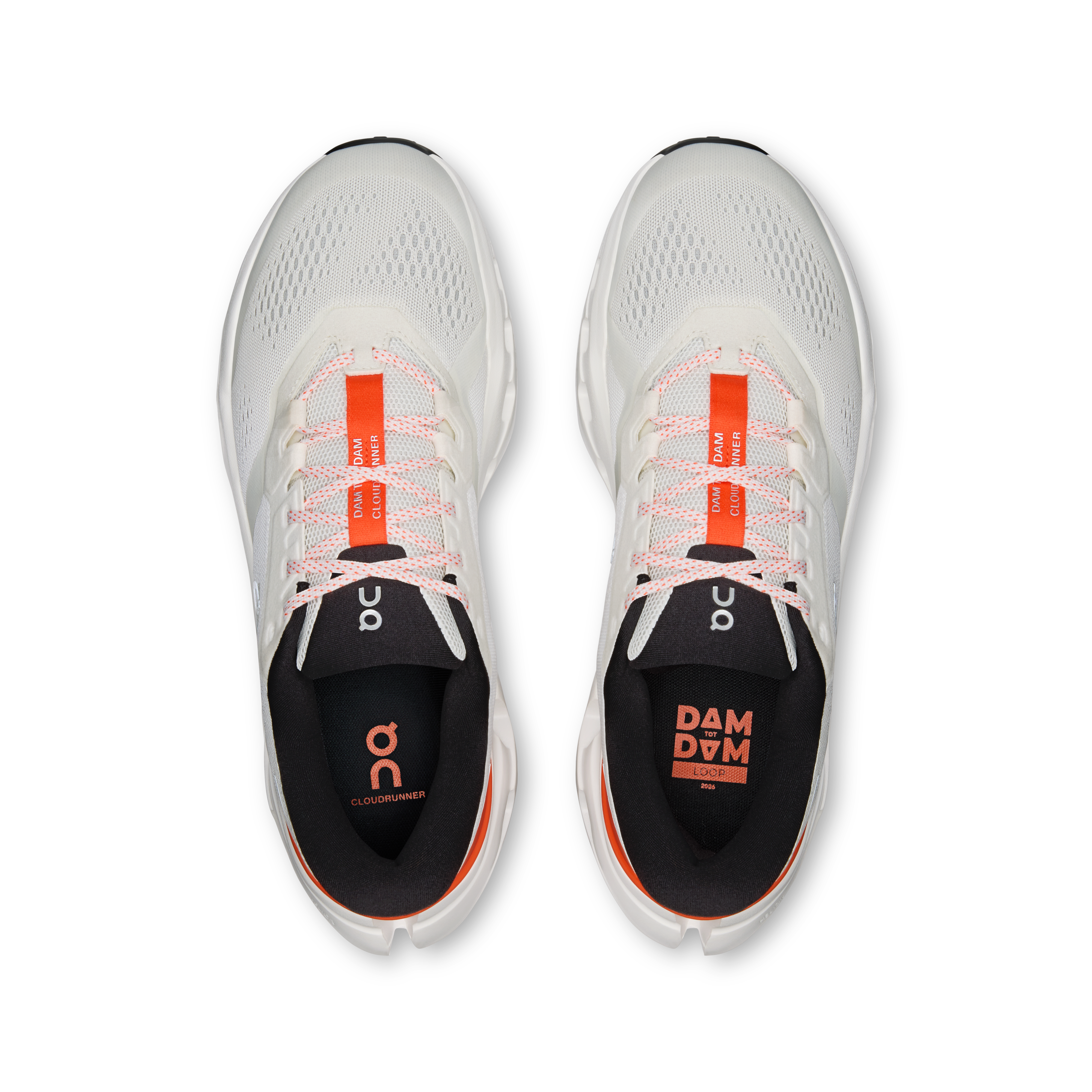 On Cloudrunner 3 Ivory & Flame Men Road running Shoes