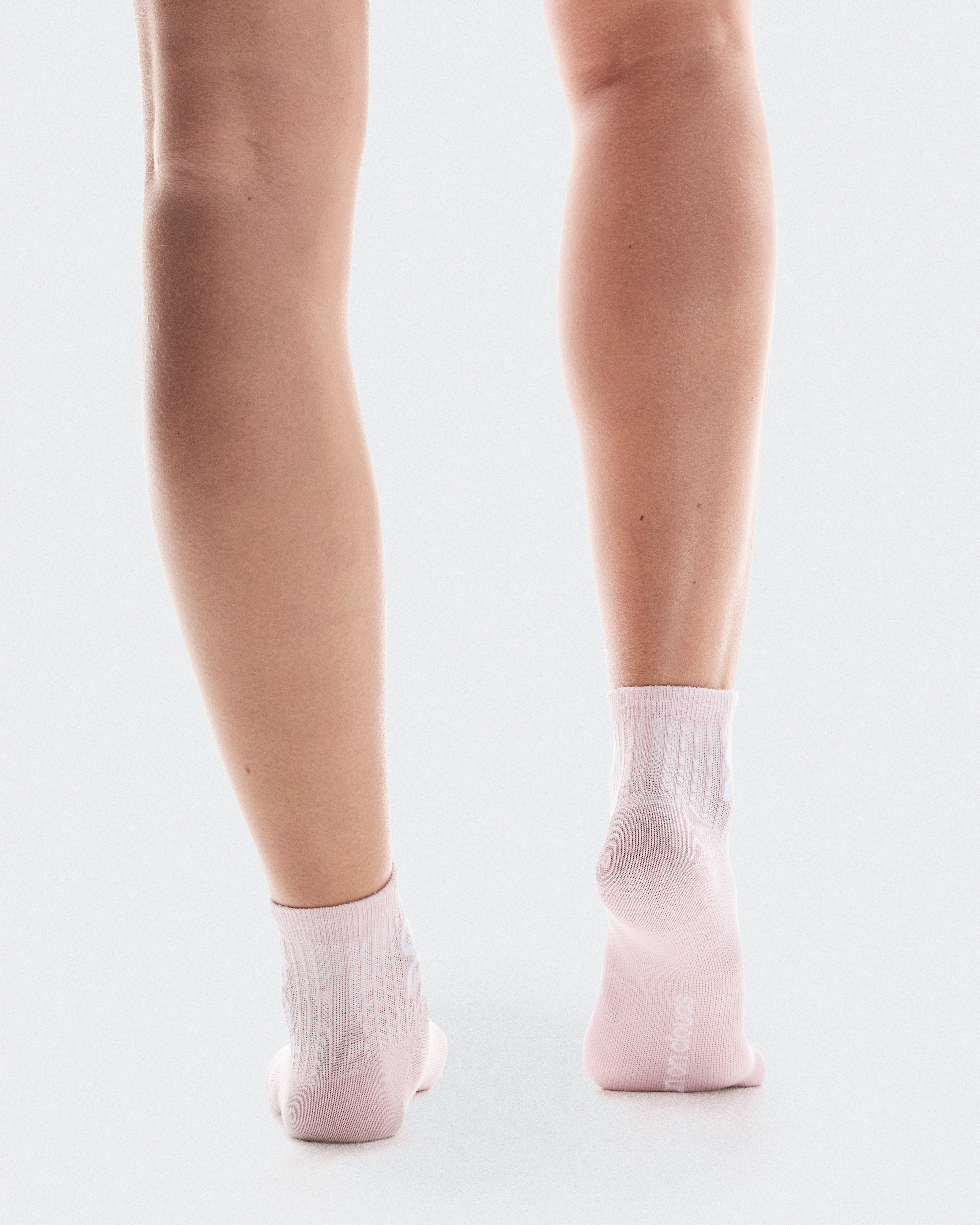Logo Sock Mid 3PUnisex / Mauve | Lavendula / 43 - 46