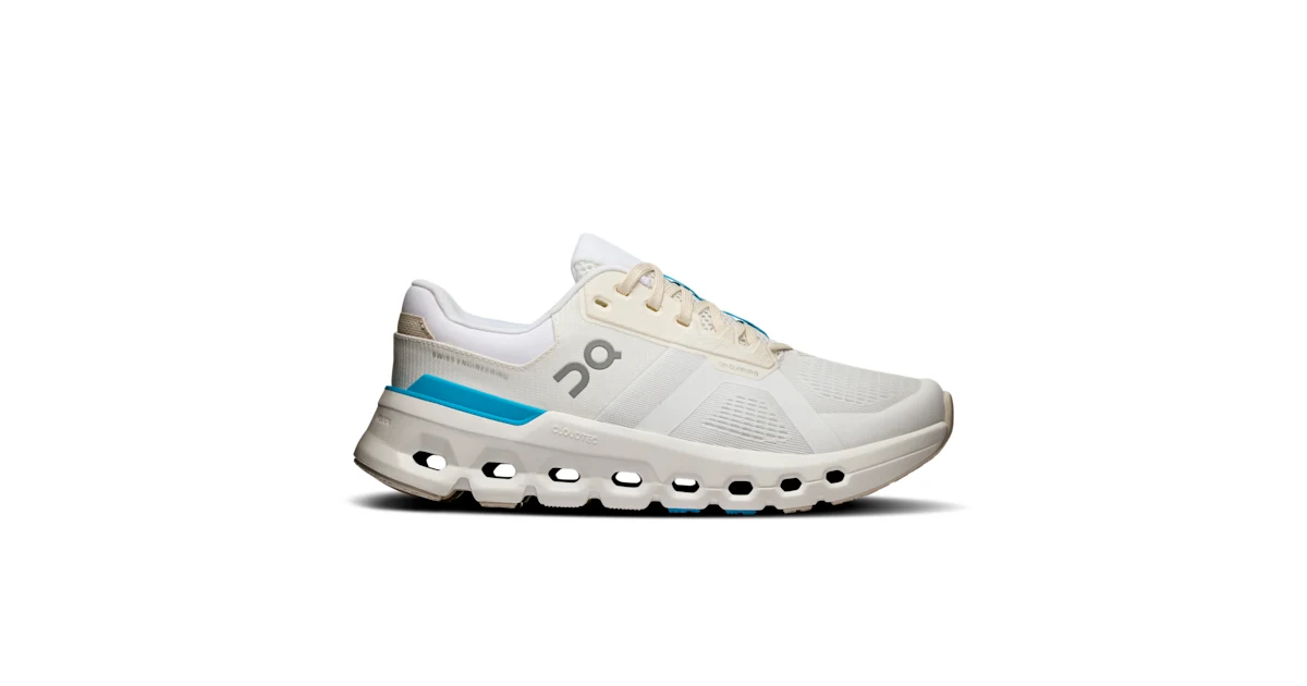 Women's Cloudrunner 2 | White & Beige | On United States Women's Cloudrunner 2 | White & Beige | On United States