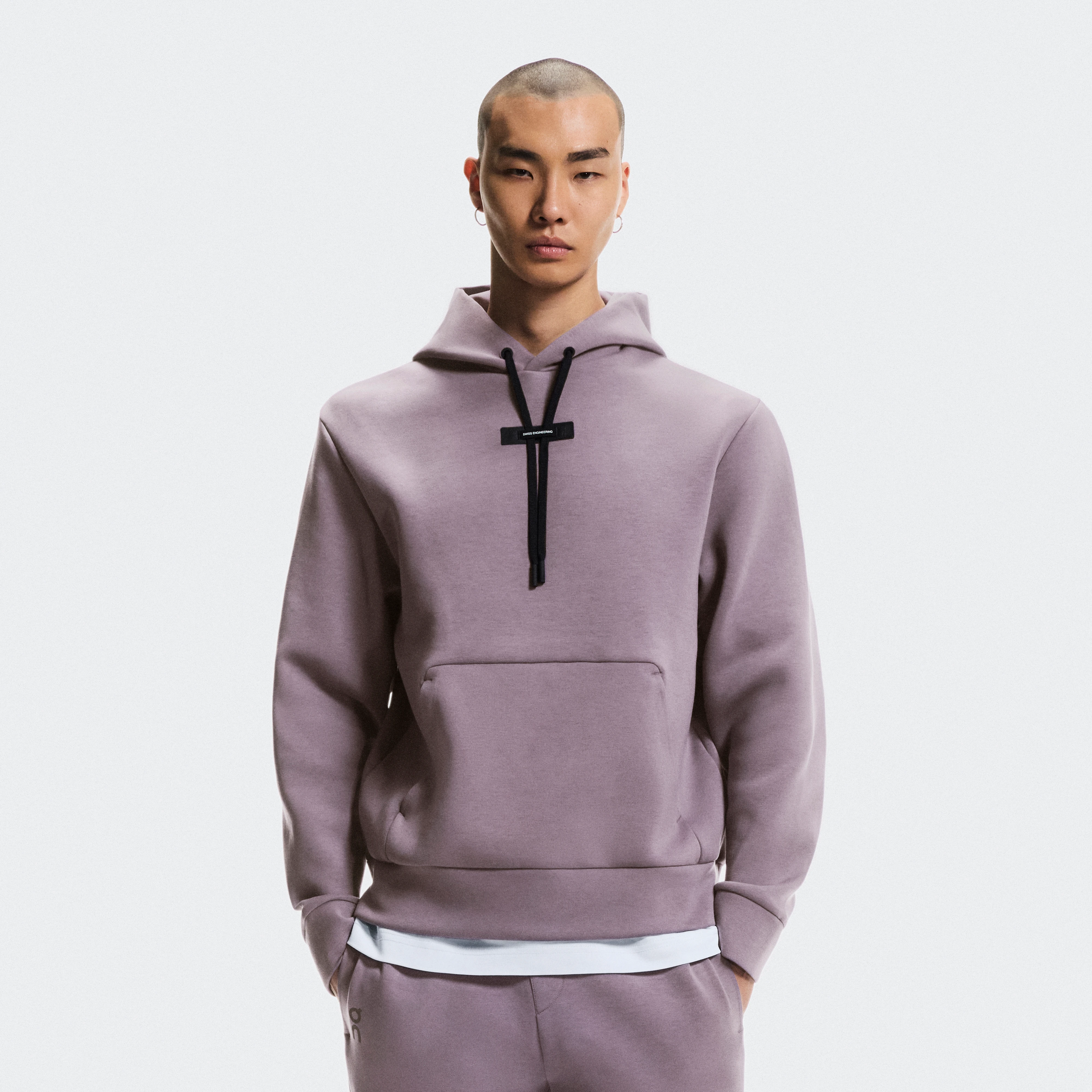 On Focus Tech Hoodie Purple Men Men – All-day wear, travel, training Hoodies and sweatshirts
