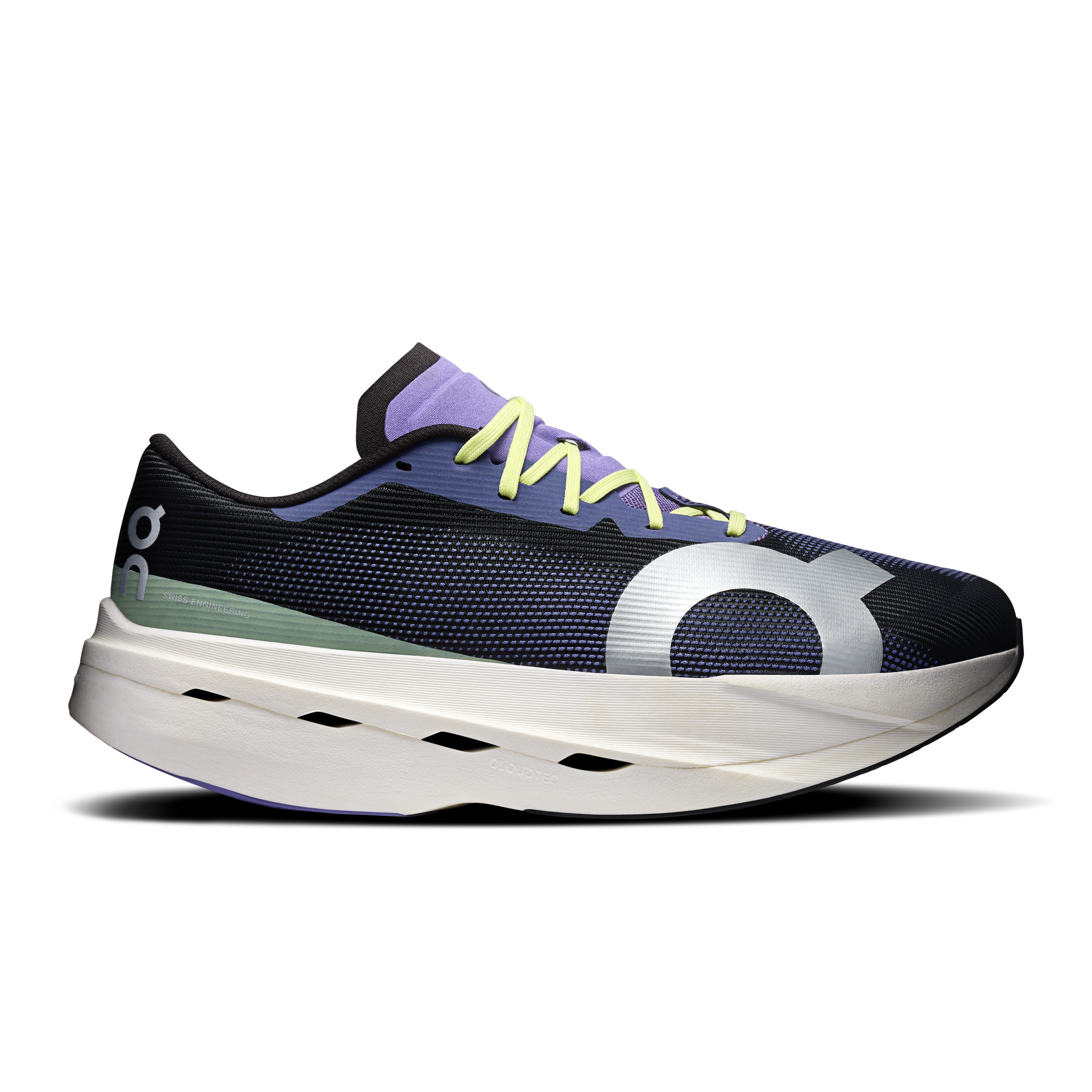 On Cloudboom Volt Noire Vert Homme Homme – Compétition, vitesse Chaussures