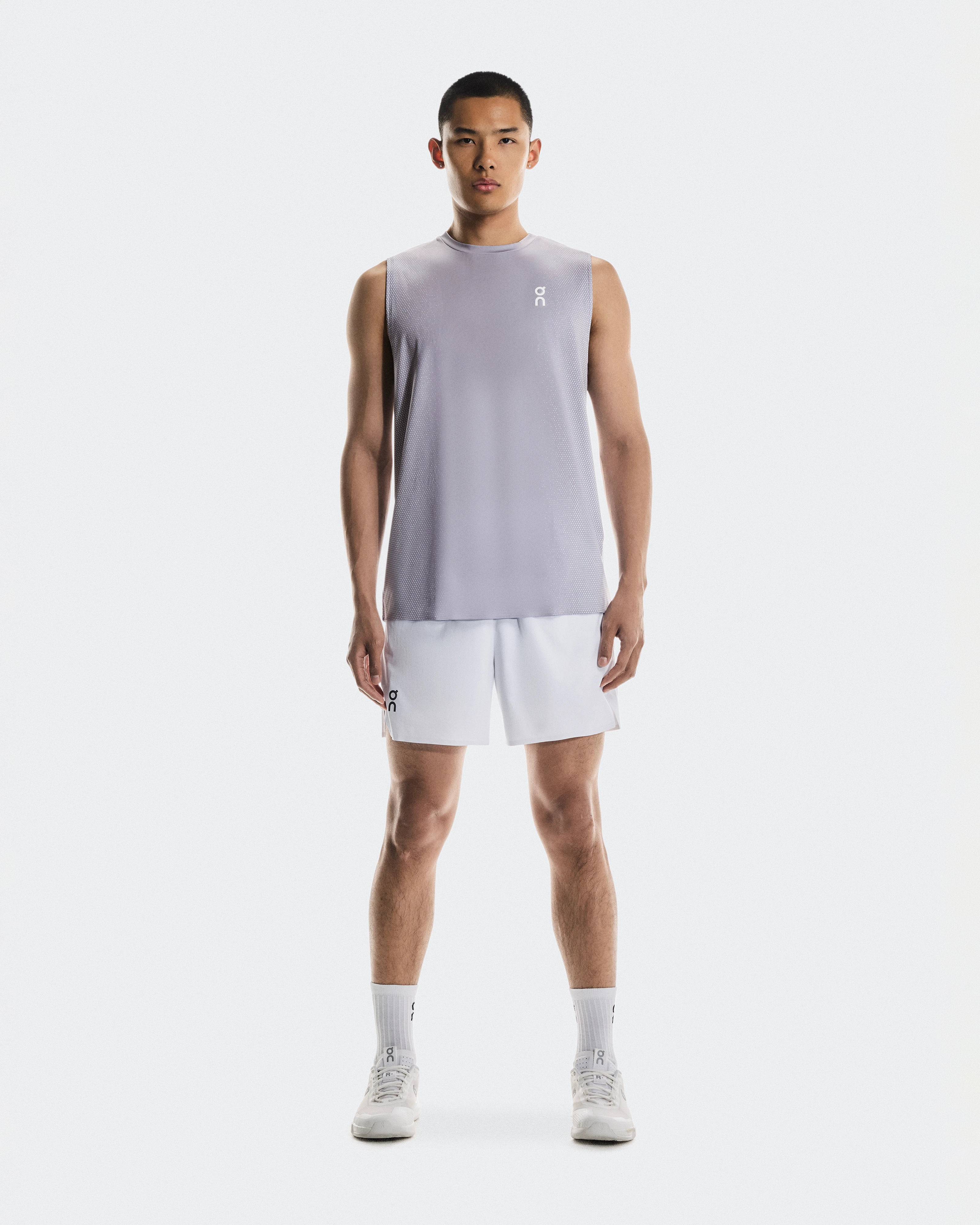 On Court Tank Lilac & Dim Men Tops and t-shirts
