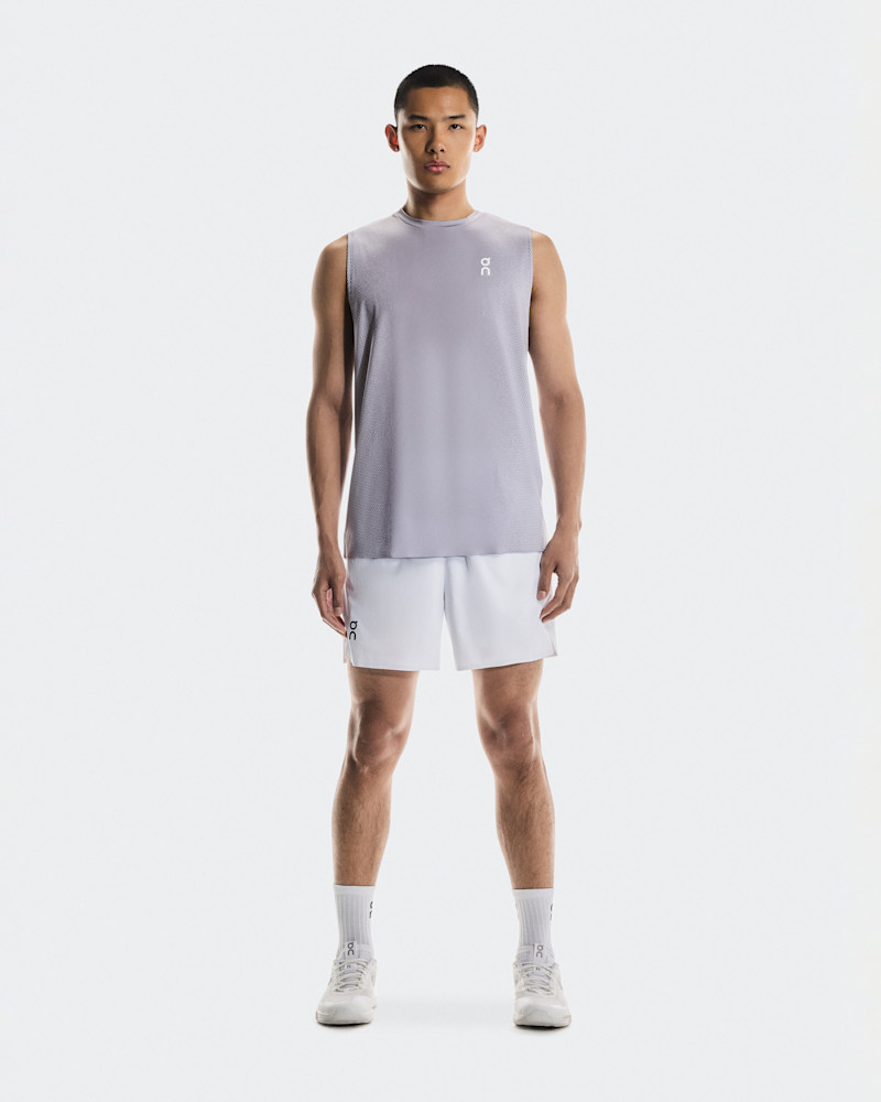 On Men's Court Tank Top in Lilac/Dim, Size: XS, Polyester