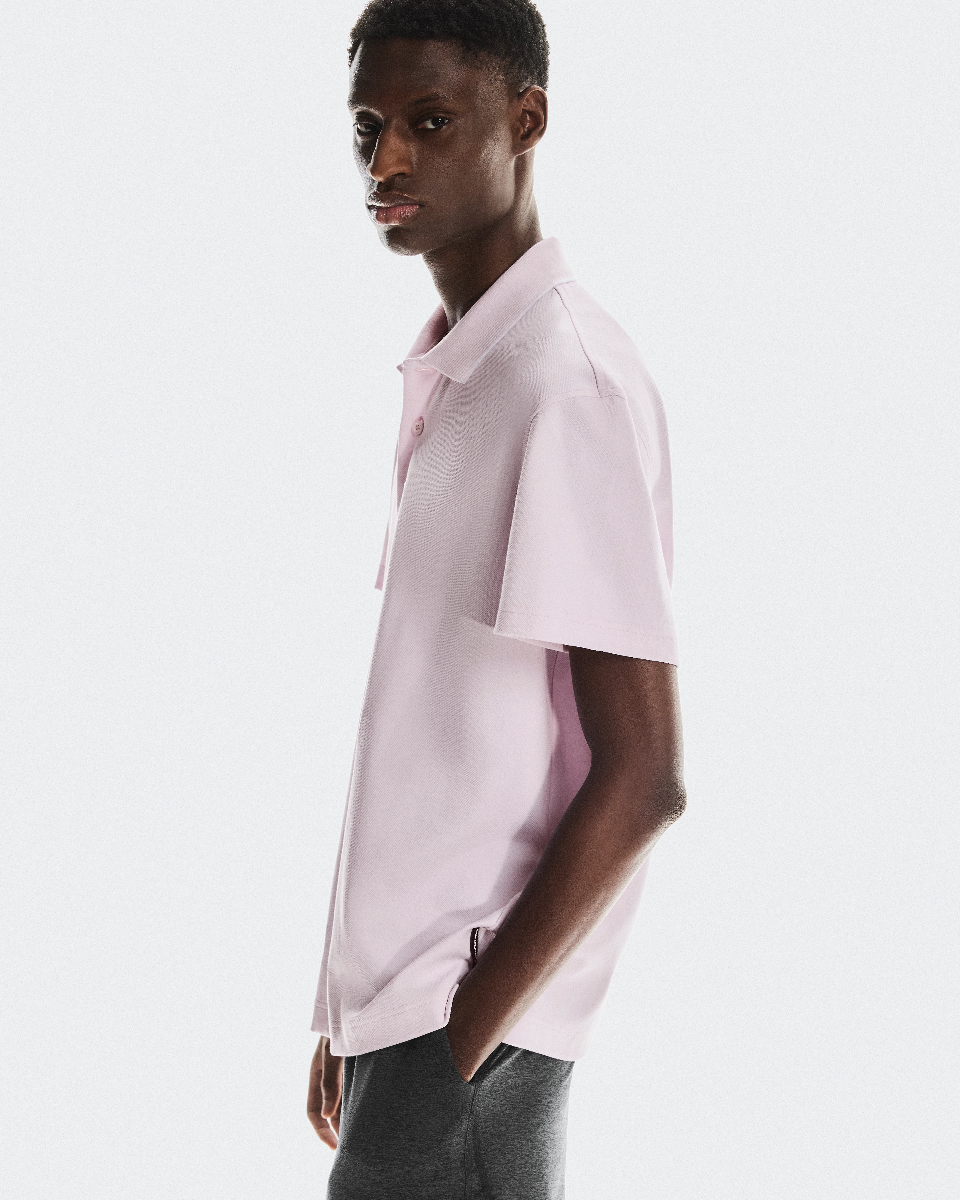 On Courtside Polo Orchid Men Tops and t-shirts
