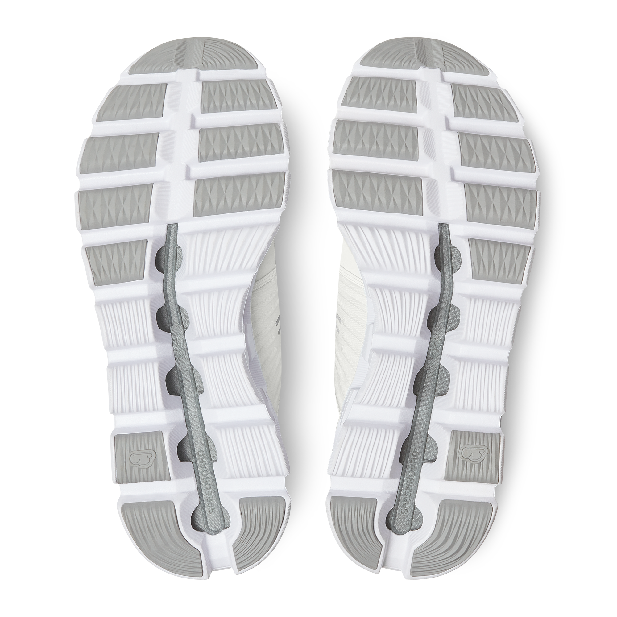 On Cloudswift Glacier & White Feminino Corrida de rua Tênis