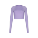 Studio Long-T Crop Long-Sleeve Shirt in Bloom