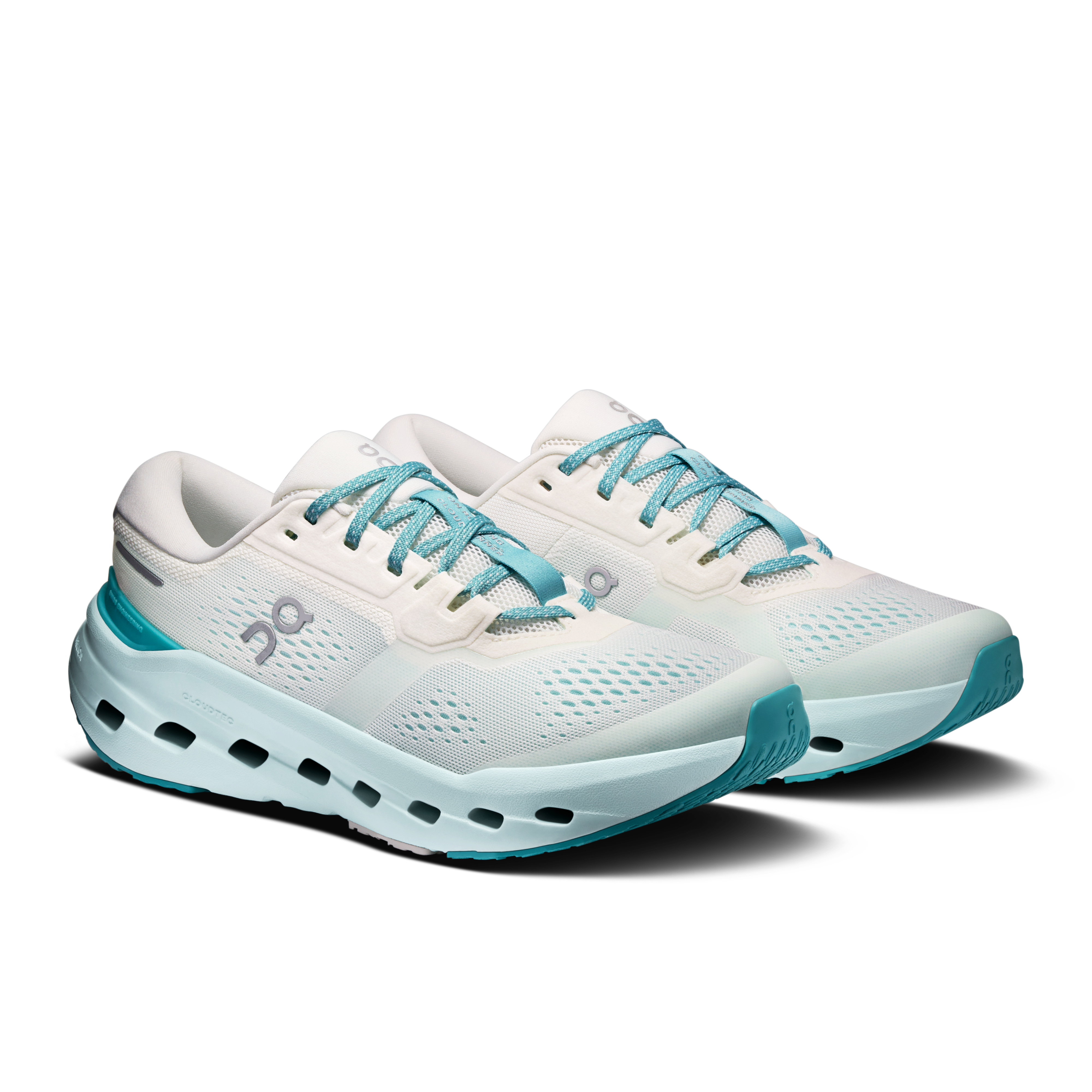 On Cloudrunner 3 Ivory & Aquamarine Women Road running Shoes
